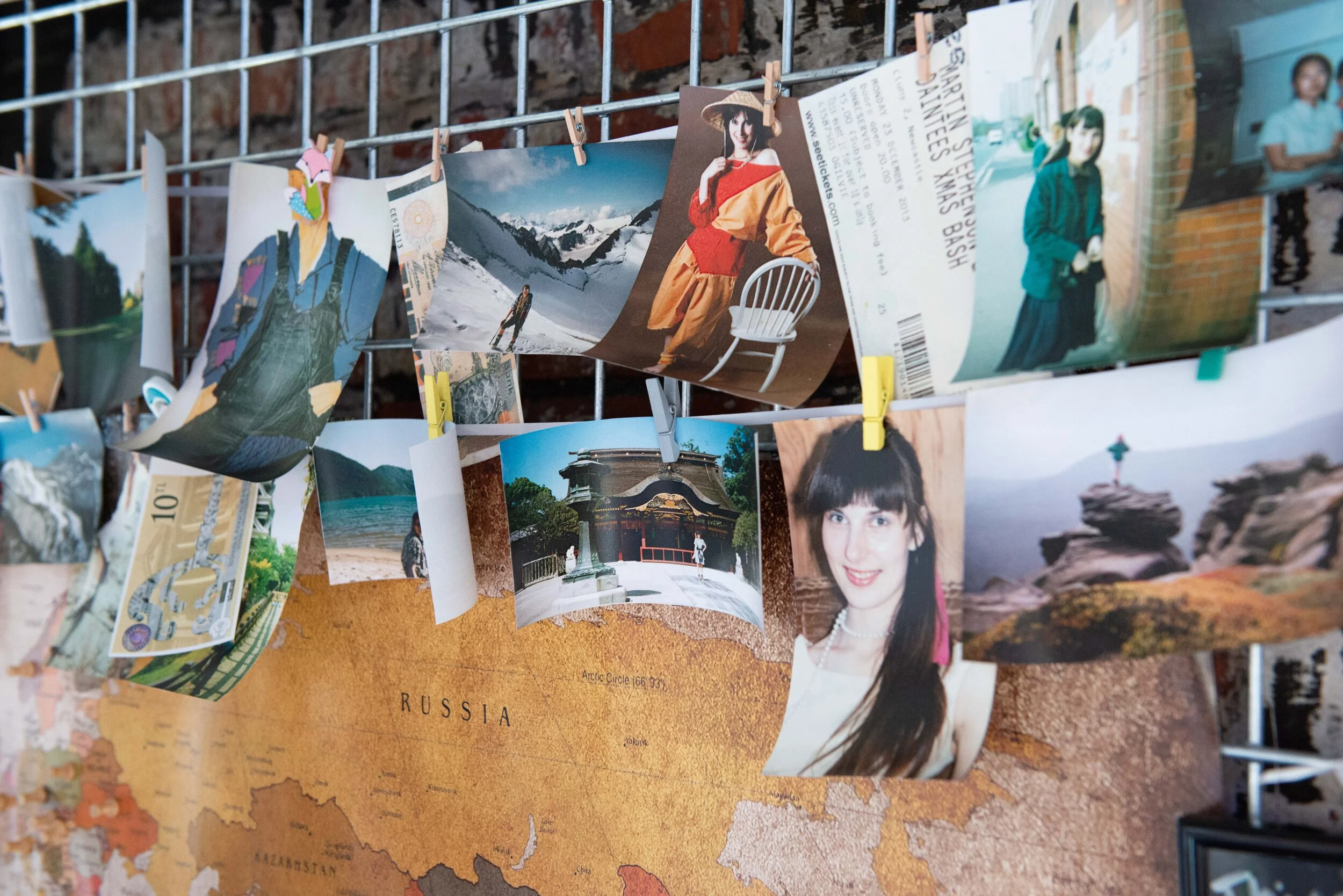 Sara Heraoua, Artist, practicing intricate mandala patterns on glass.