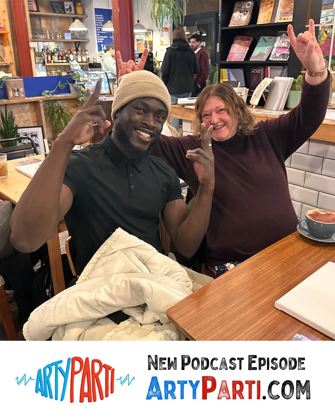 A new episode of the #ArtyParti #podcast is now available to enjoy - use the link in our bio, or listen wherever you get your podcasts 🎨🎉🎙️

Join us as we listen back to the last decade of #ArtyParti, and celebrate ten years of brining #artists &a