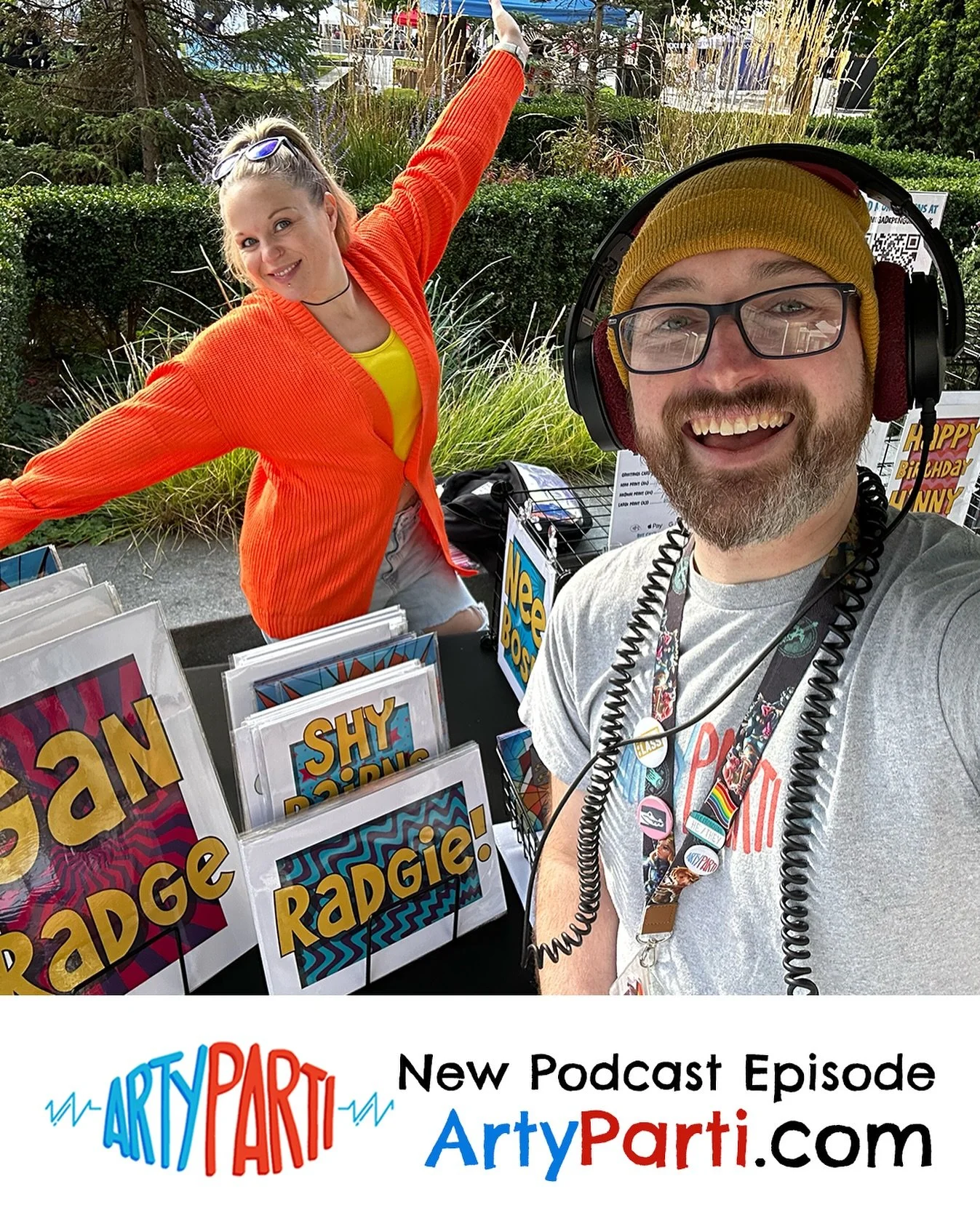 A new episode of the #ArtyParti #podcast is now available to enjoy - use the link in our bio, or listen wherever you get your podcasts 🎨🎉🎙️

Artist, and Festival Organiser &amp; Director Su Devine @devine.artist of @artcafe_sunderland tours us aro