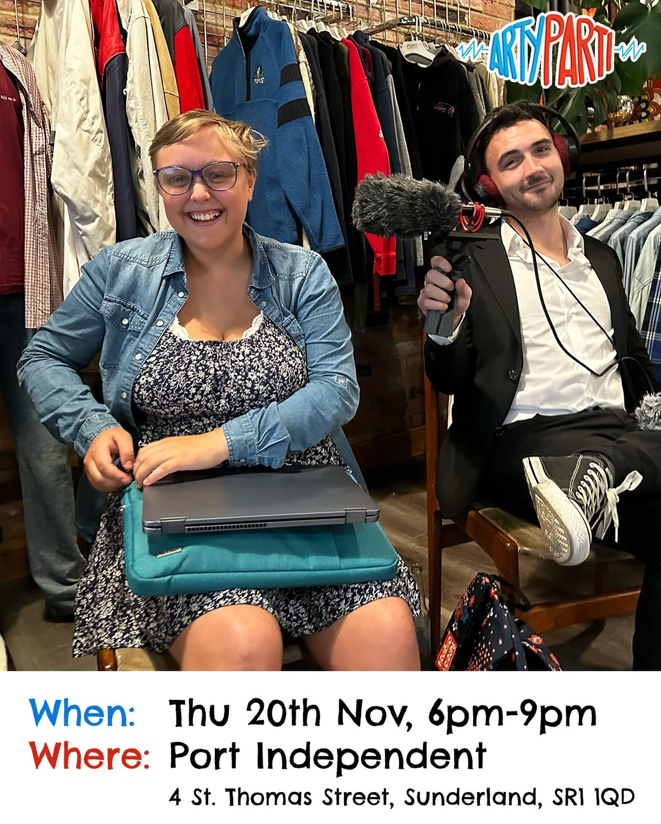 Our final #ShowAndTell event of 2025 is next Thursday 🥰🎉

Come join us as #artists and #creatives of any discipline share their recent projects - where we&rsquo;ll discuss, critique, and celebrate our craft 🎨🎉🎙️

6pm - 9pm, Thursday 20th Novembe