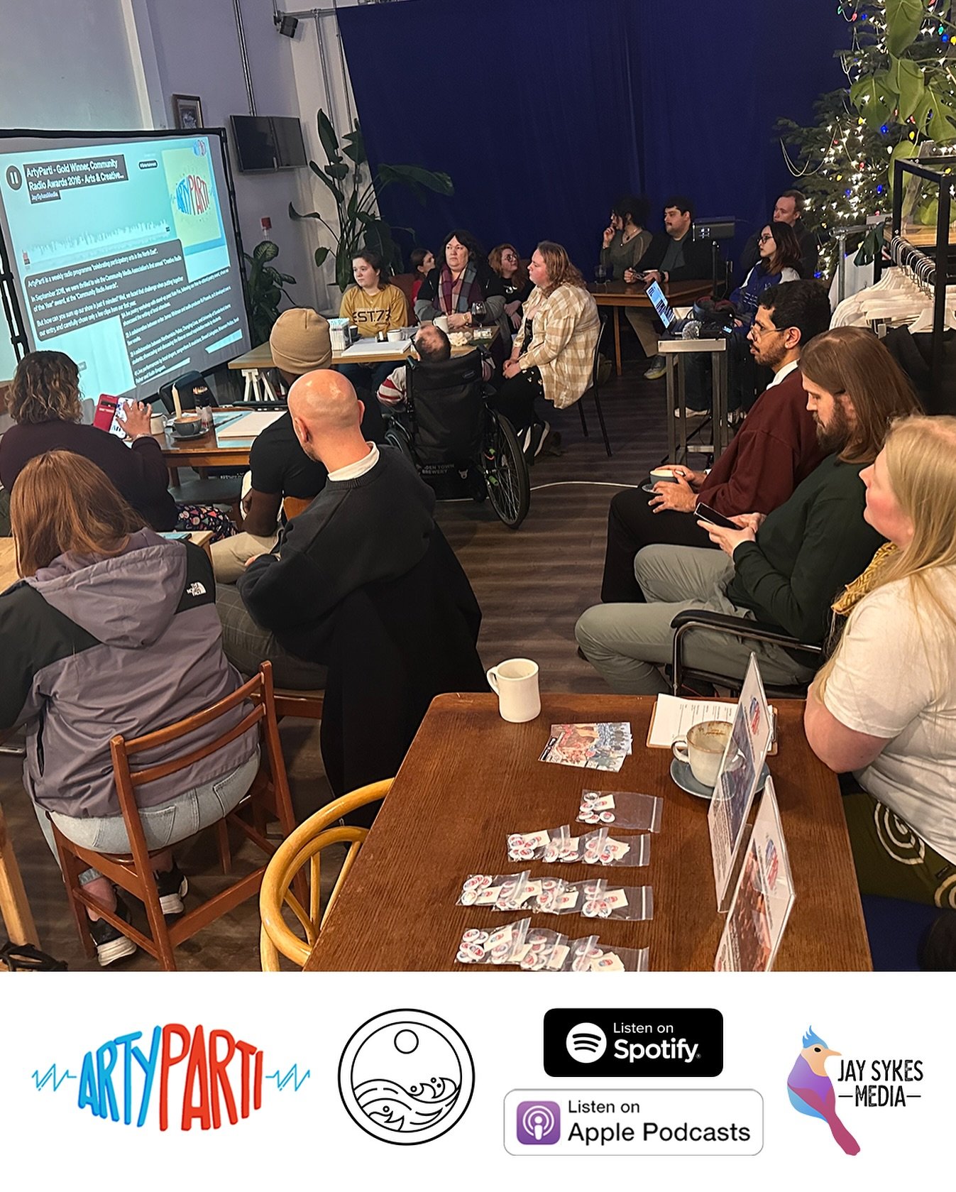 A new episode of the #ArtyParti #podcast is now available to enjoy - use the link in our bio, or listen wherever you get your podcasts 🎨🎉🎙️

Join us as we listen back to the last decade of #ArtyParti, and celebrate ten years of brining #artists &a