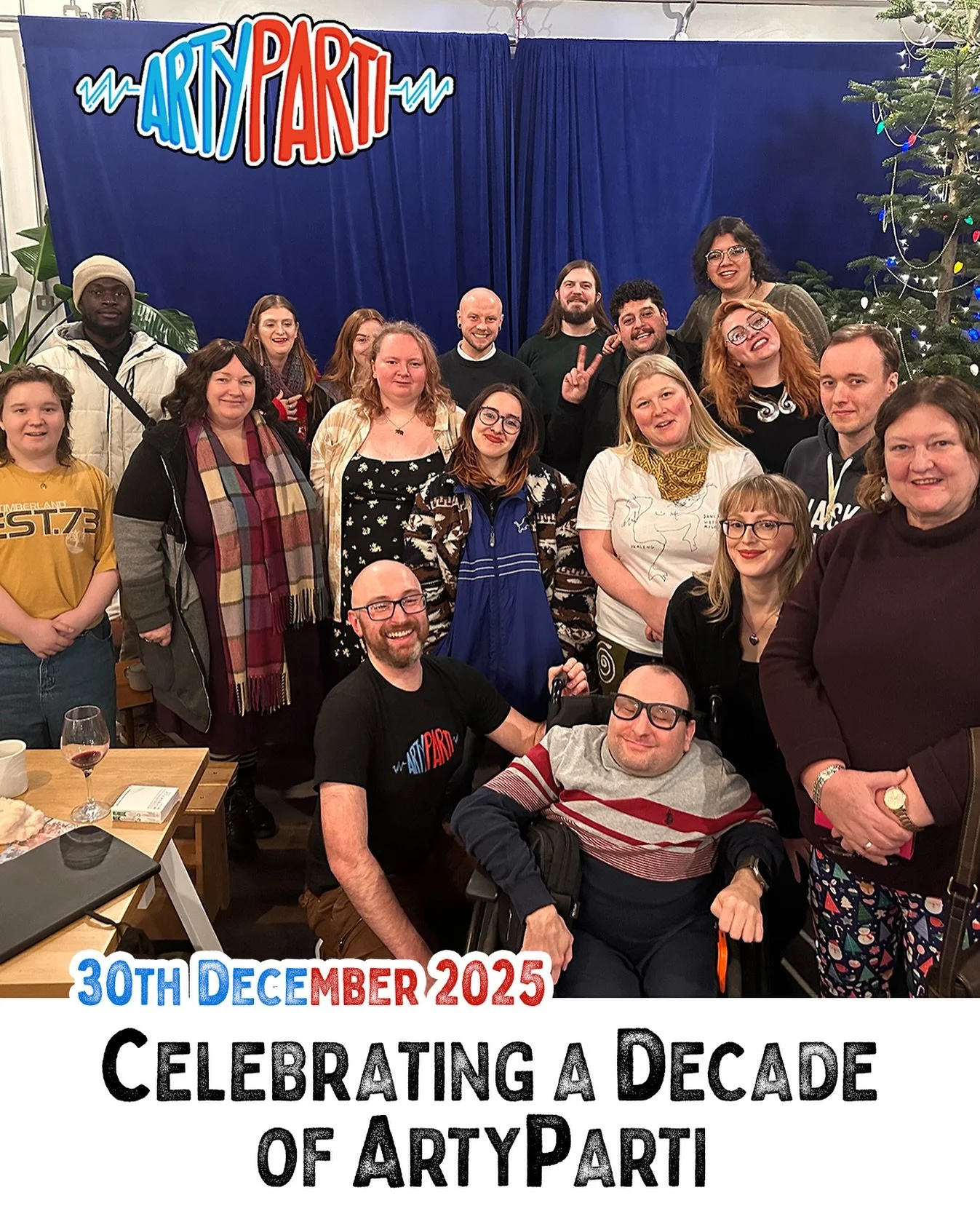 A new episode of the #ArtyParti #podcast is now available to enjoy - use the link in our bio, or listen wherever you get your podcasts 🎨🎉🎙️

Join us as we listen back to the last decade of #ArtyParti, and celebrate ten years of brining #artists &a