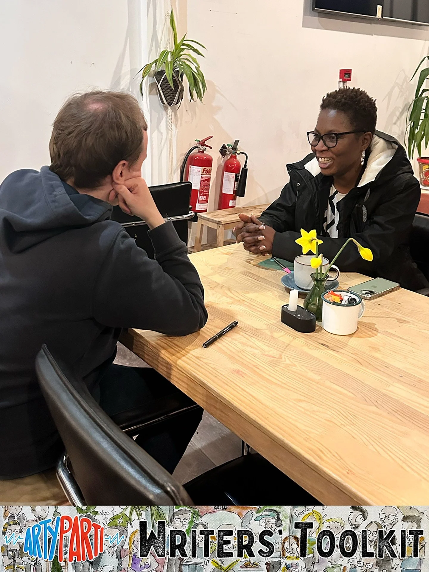 We held our first &ldquo;Writers&rsquo; Toolkit&rdquo; event this week 🎨🎉🎙️

Huge thanks to our attendees @written_from_theheart_sade, @carriemcgovernauthor, Ola, and Thomas - and of course to our regular favourite coffee spot @portindependent for