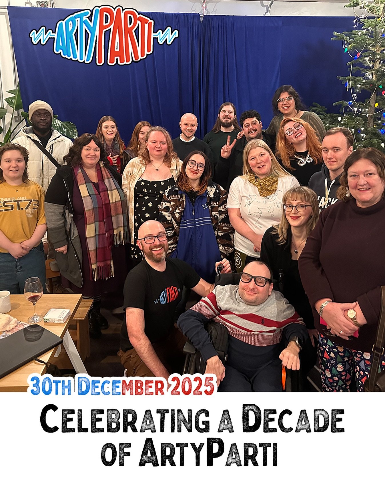 A new episode of the #ArtyParti #podcast is now available to enjoy - use the link in our bio, or listen wherever you get your podcasts 🎨🎉🎙️

Join us as we listen back to the last decade of #ArtyParti, and celebrate ten years of brining #artists &a