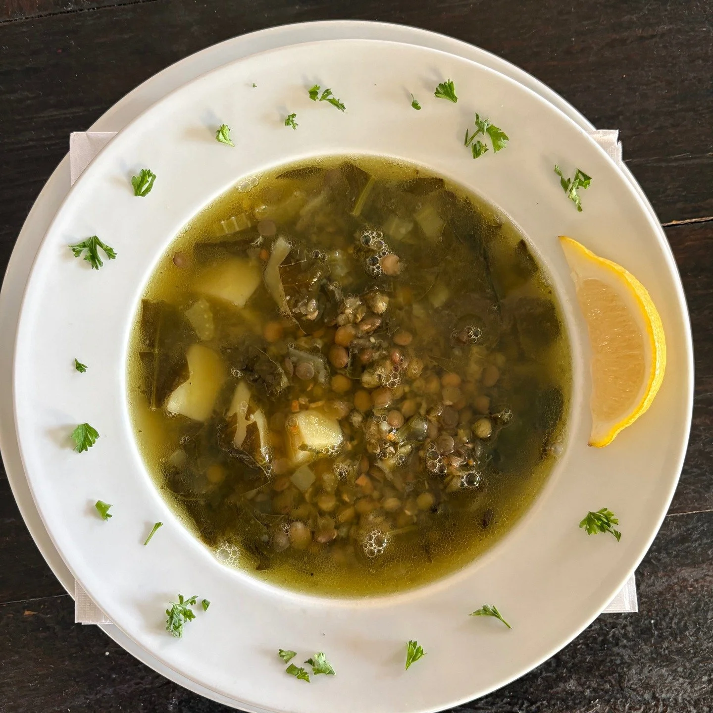 WE ARE OPEN TODAY!!❄️ Snow Day Comfort, Served Hot ❄️
When the snow starts falling, the soup starts working.
Warm up at Canal Bistro with our hearty Lentil Soup and our rich Roasted Red Pepper, Tomato &amp; Artichoke Soup&mdash;slow-simmered, comfort