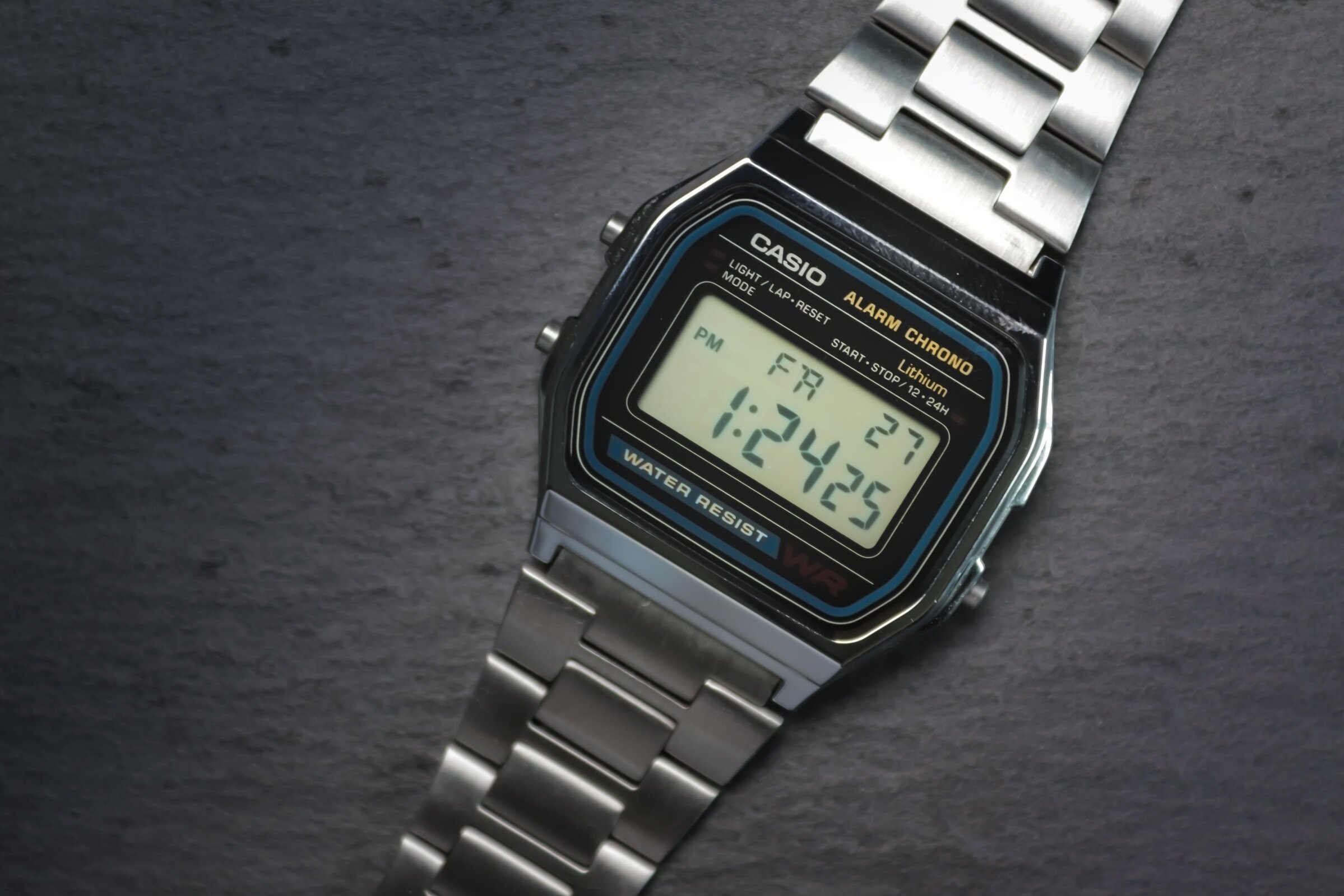 casio f91 stainless steel