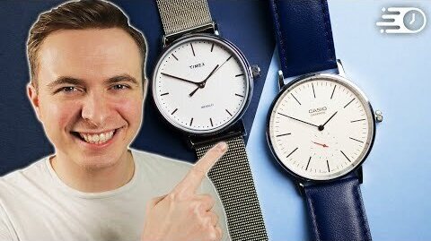 Best Minimalist Watch Under 100 Pounds? Timex Fairfield vs Casio Sapphire —  Ben's Watch Club