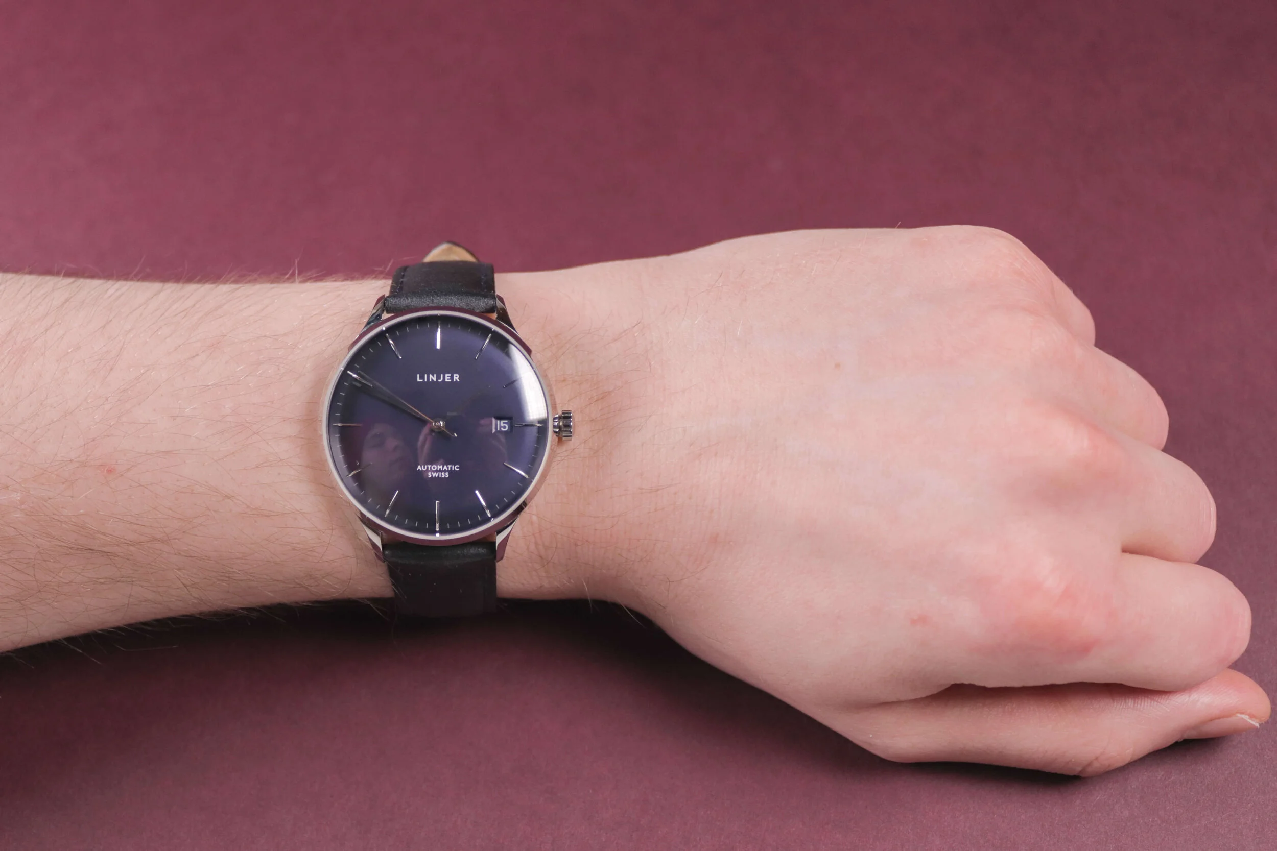 Linjer Automatic Watch Review The Thinnest ETA 2824 2 Watch In The World Ben s Watch Club