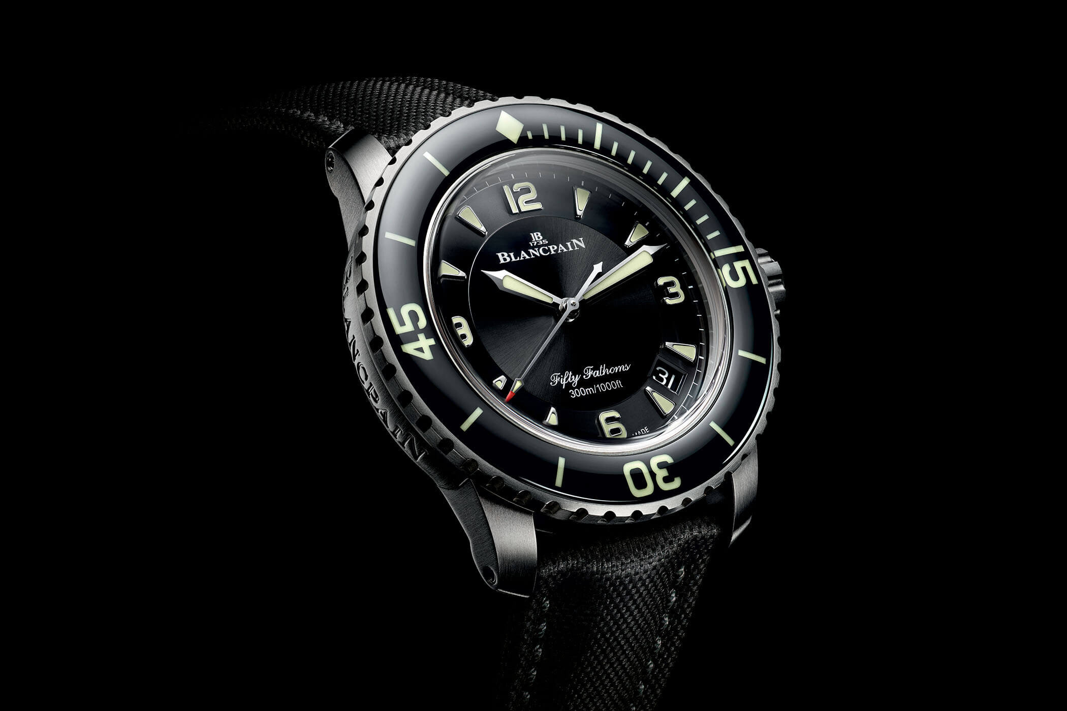 blancpain fifty fathoms 40mm
