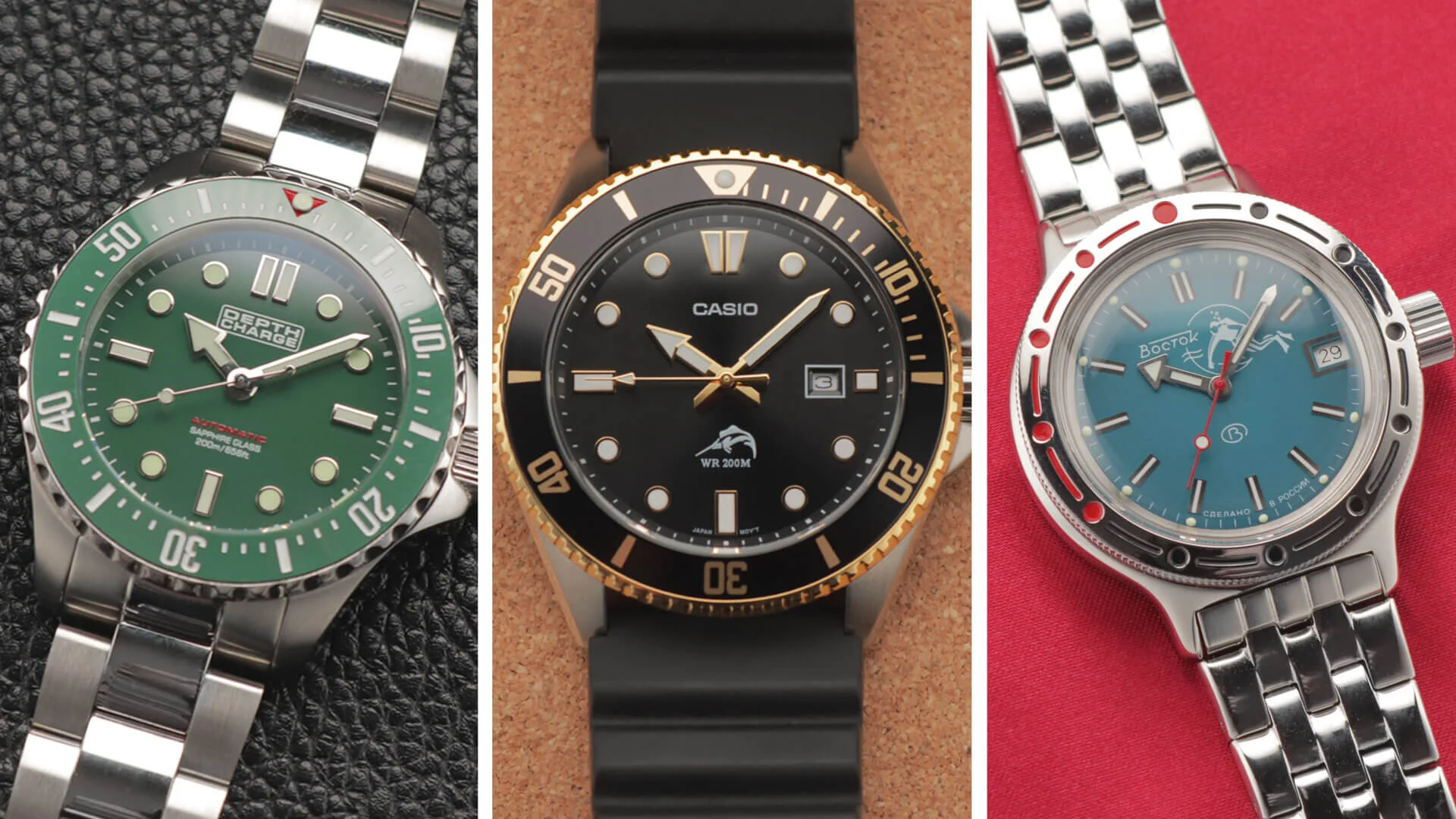 10 Best Dive Watches Under £200 – Useful & Affordable!