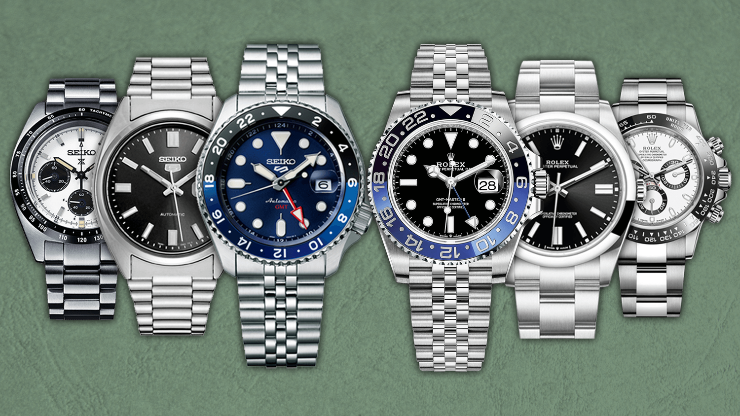 The Ultimate Seiko Rolex Killer List - Affordable Seiko That Look Like Rolex — Ben's Watch Club