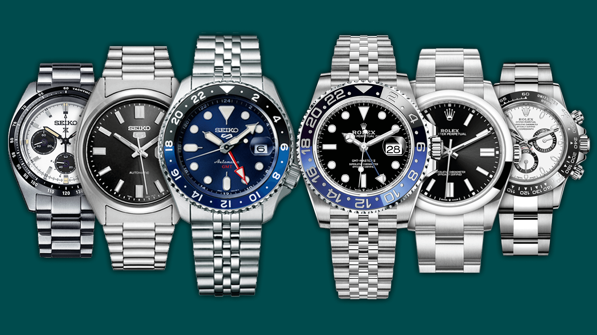 The Ultimate Seiko Rolex Killer List - Affordable Seiko Watches That Look Like Rolex