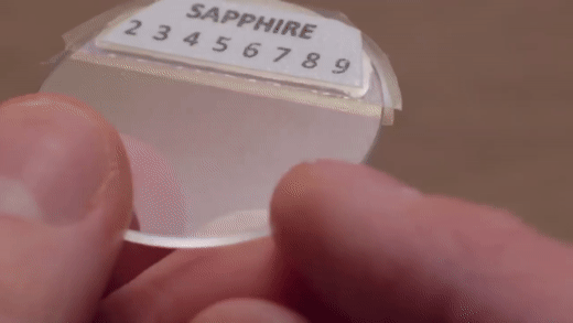 Special Watch Crystals Scratch Tested: Hardlex, Flame Fusion ...