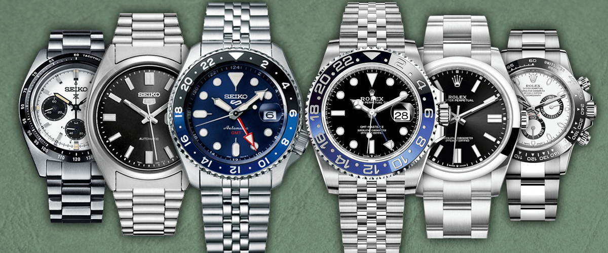 The Ultimate Seiko Rolex Killer List - Affordable Seiko Watches That Look  Like Rolex — Ben's Watch Club