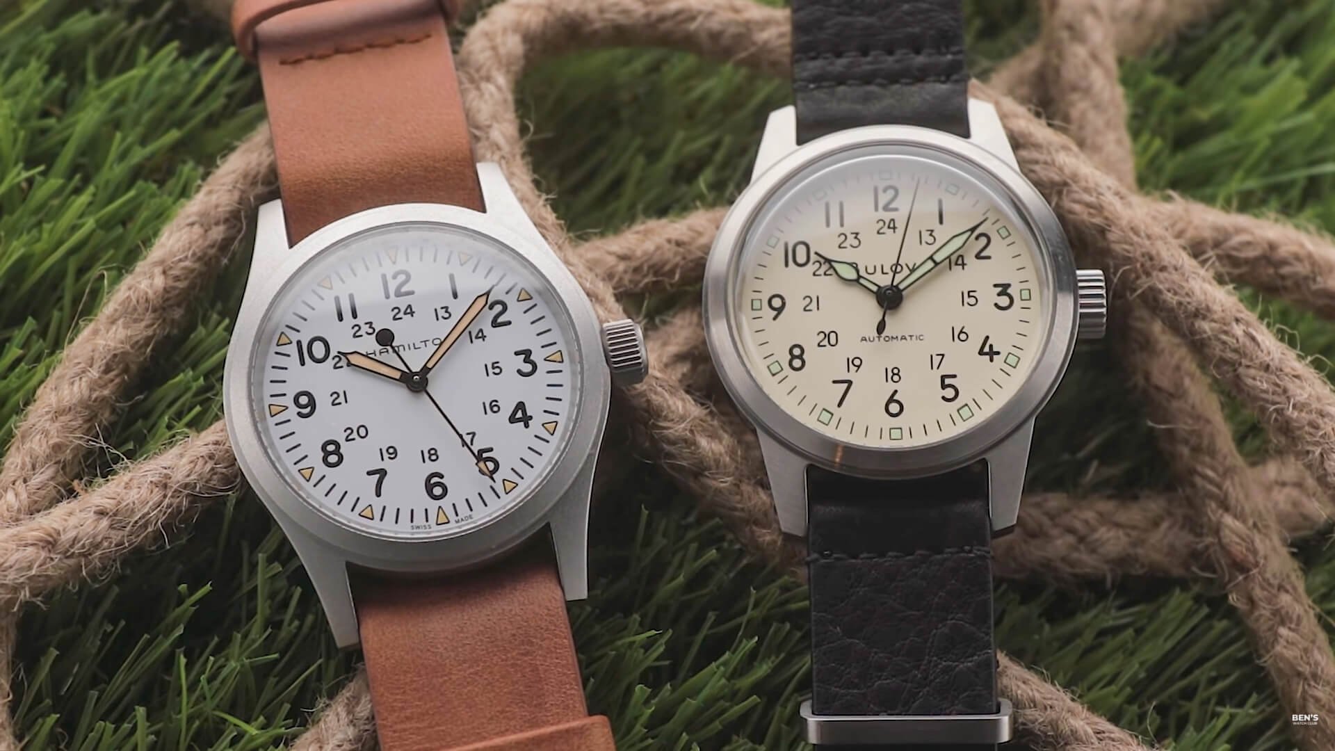 Bulova Hack vs Hamilton Khaki - The Best 38mm Field Watch To Buy? — Ben's  Watch Club
