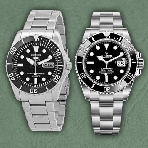 Top 117+ imagen seiko watches that look like rolex