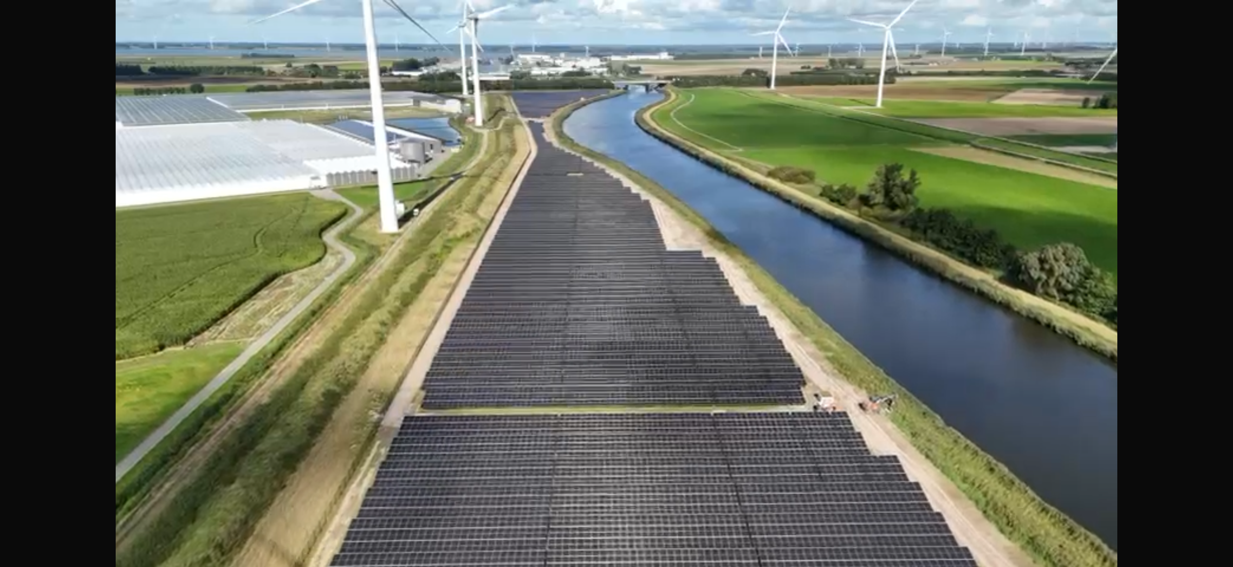 In 2024 wekte Nederland voor het eerst meer groene dan grijze stroom op