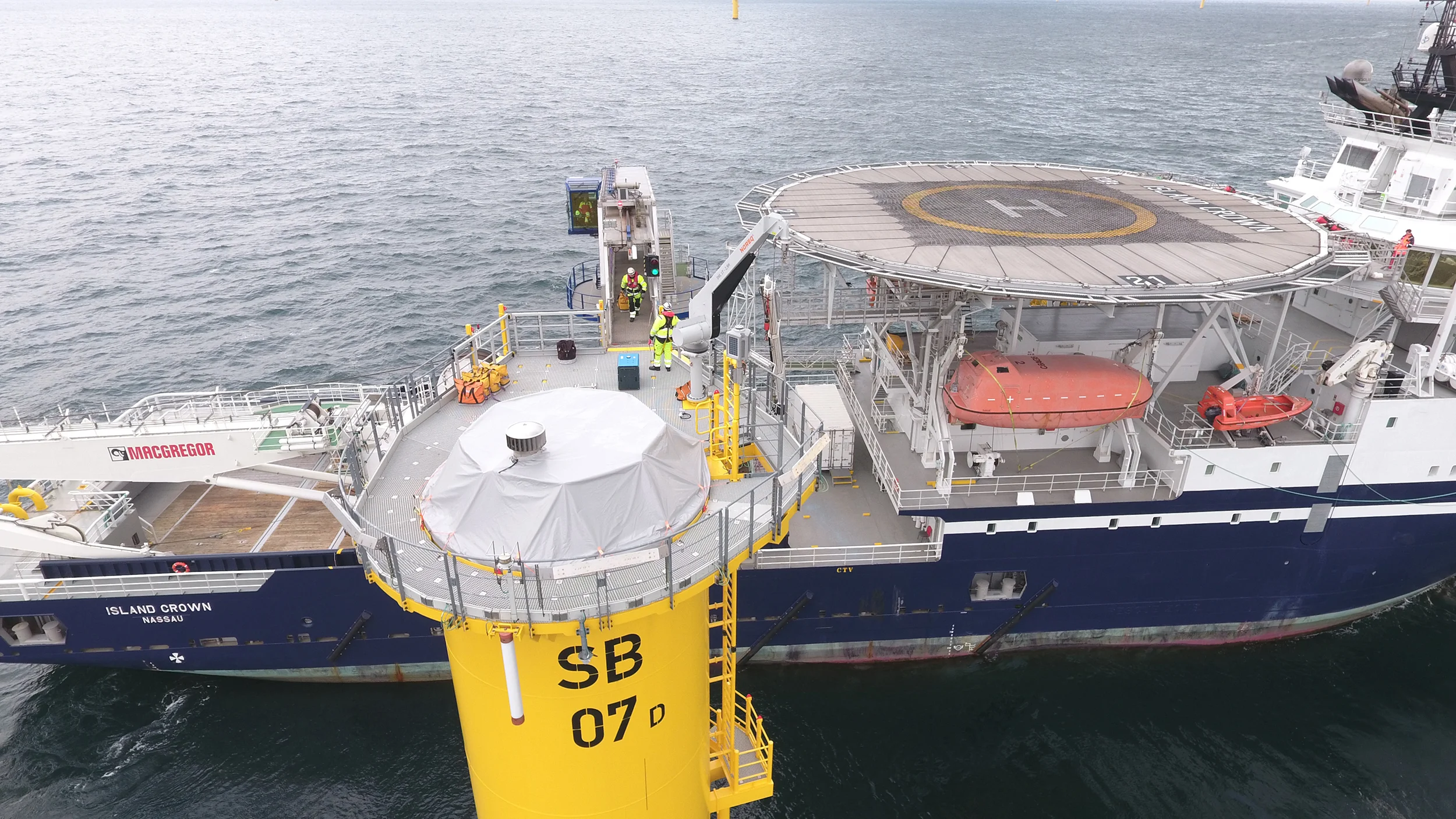 Life on board a Walk to work vessel