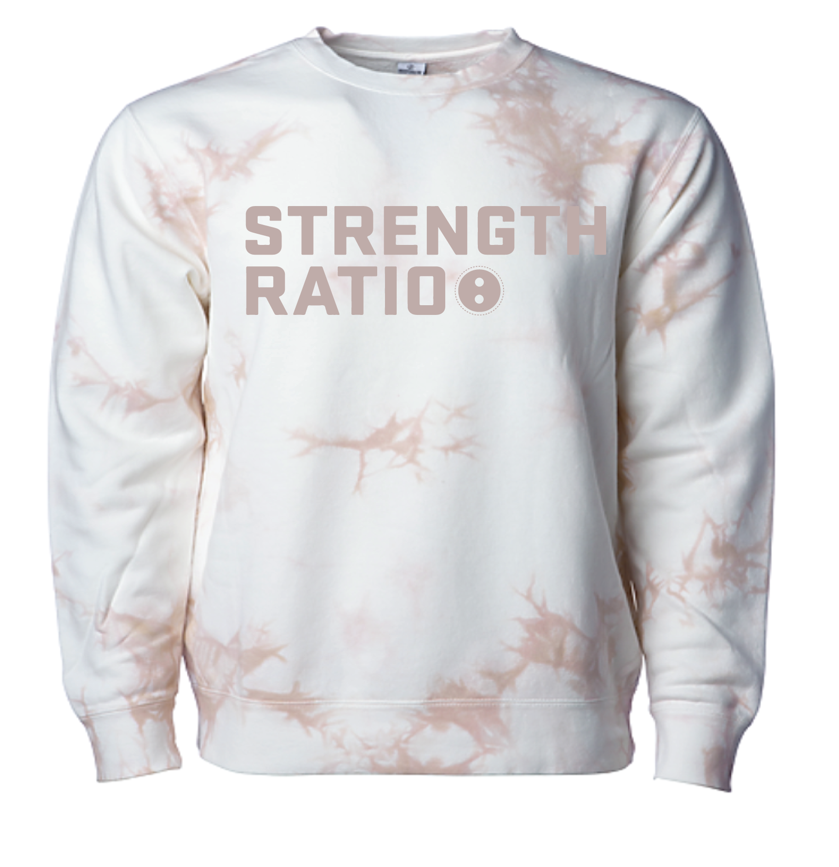 Strength Ratio Tie Dye Crew Sweatshirt