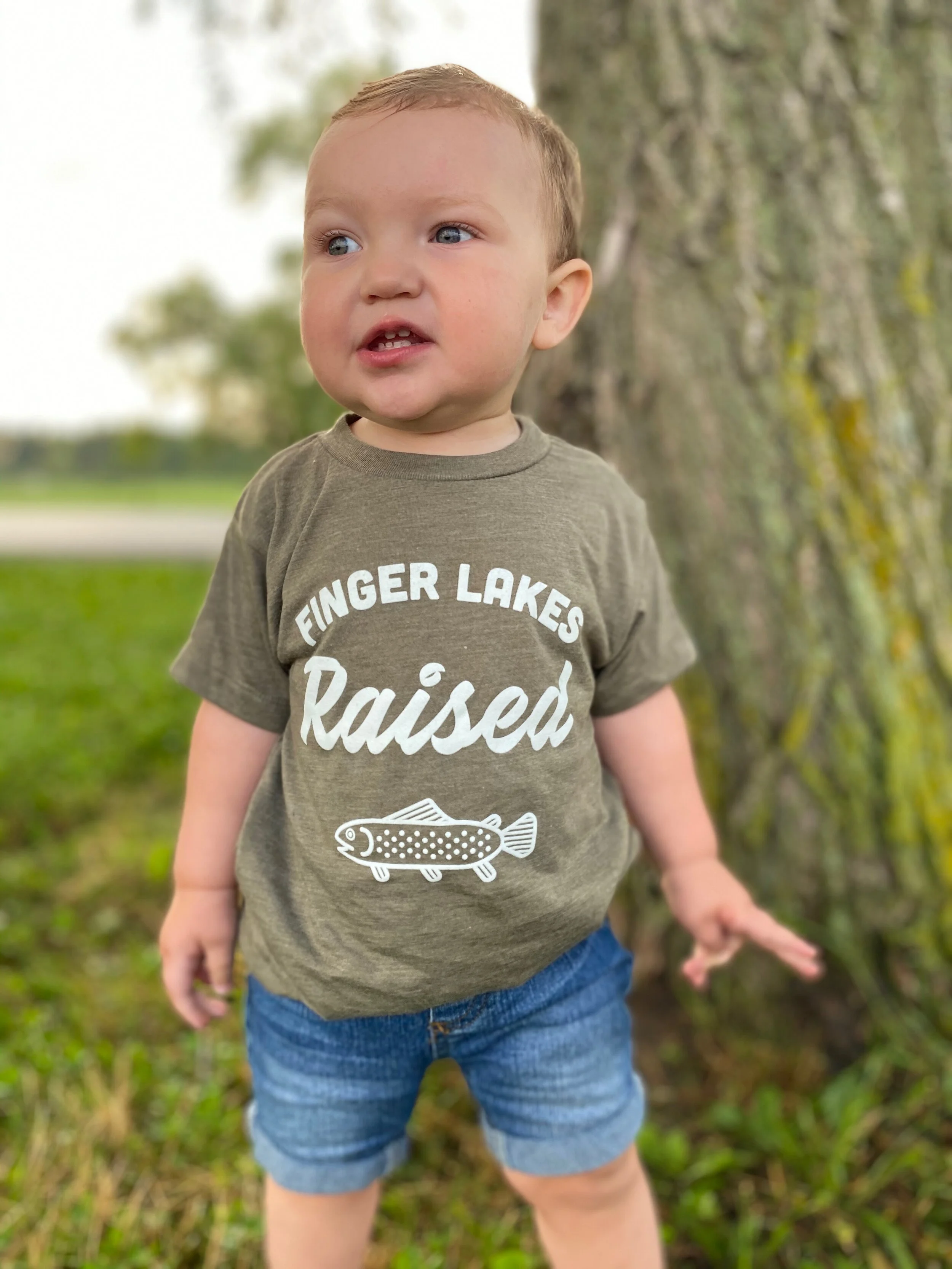 Finger Lakes Raised Toddler Tee