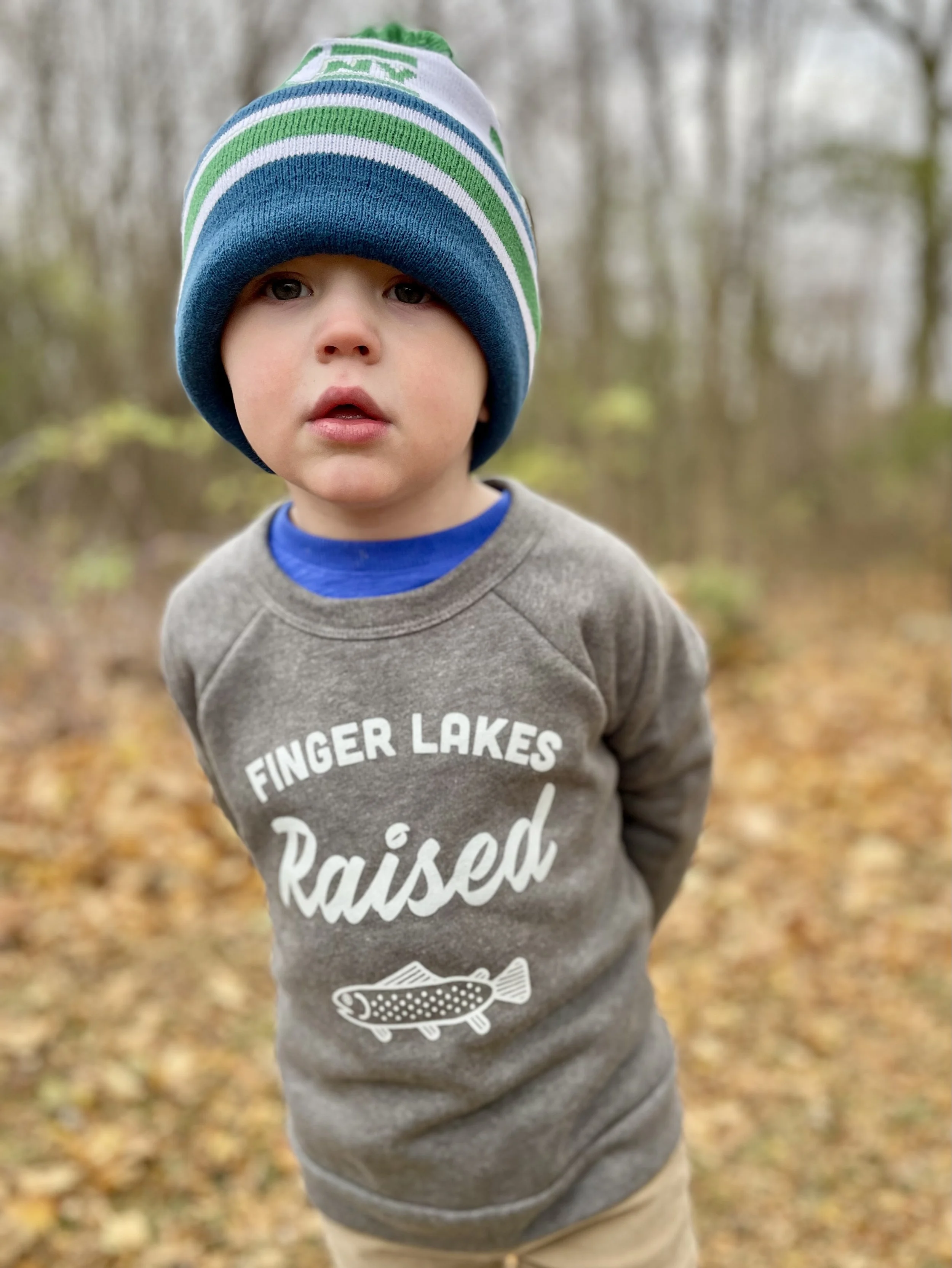 Finger Lakes Raised Toddler Sweatshirt