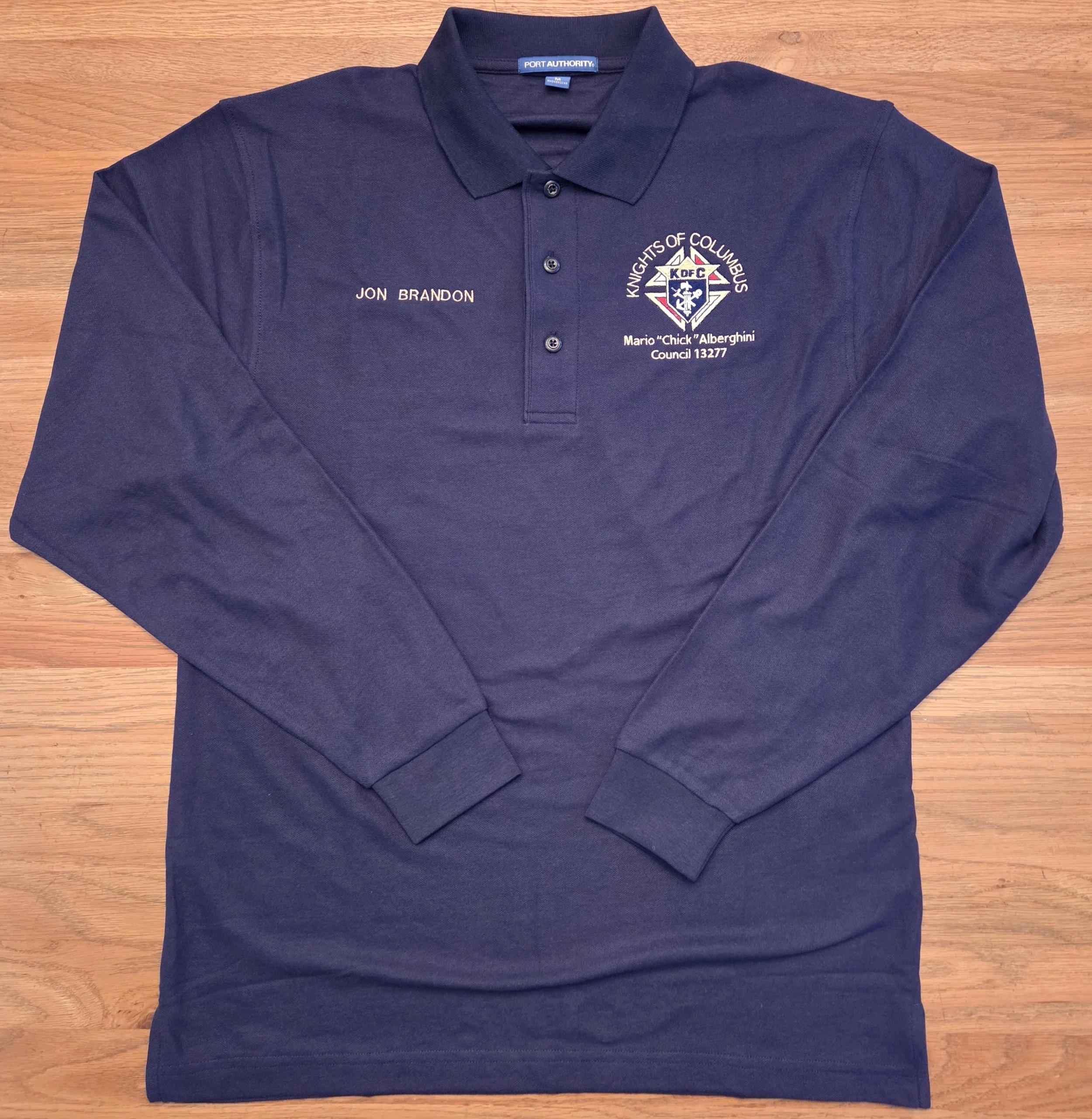 Council 13277 Long Sleeve Polo