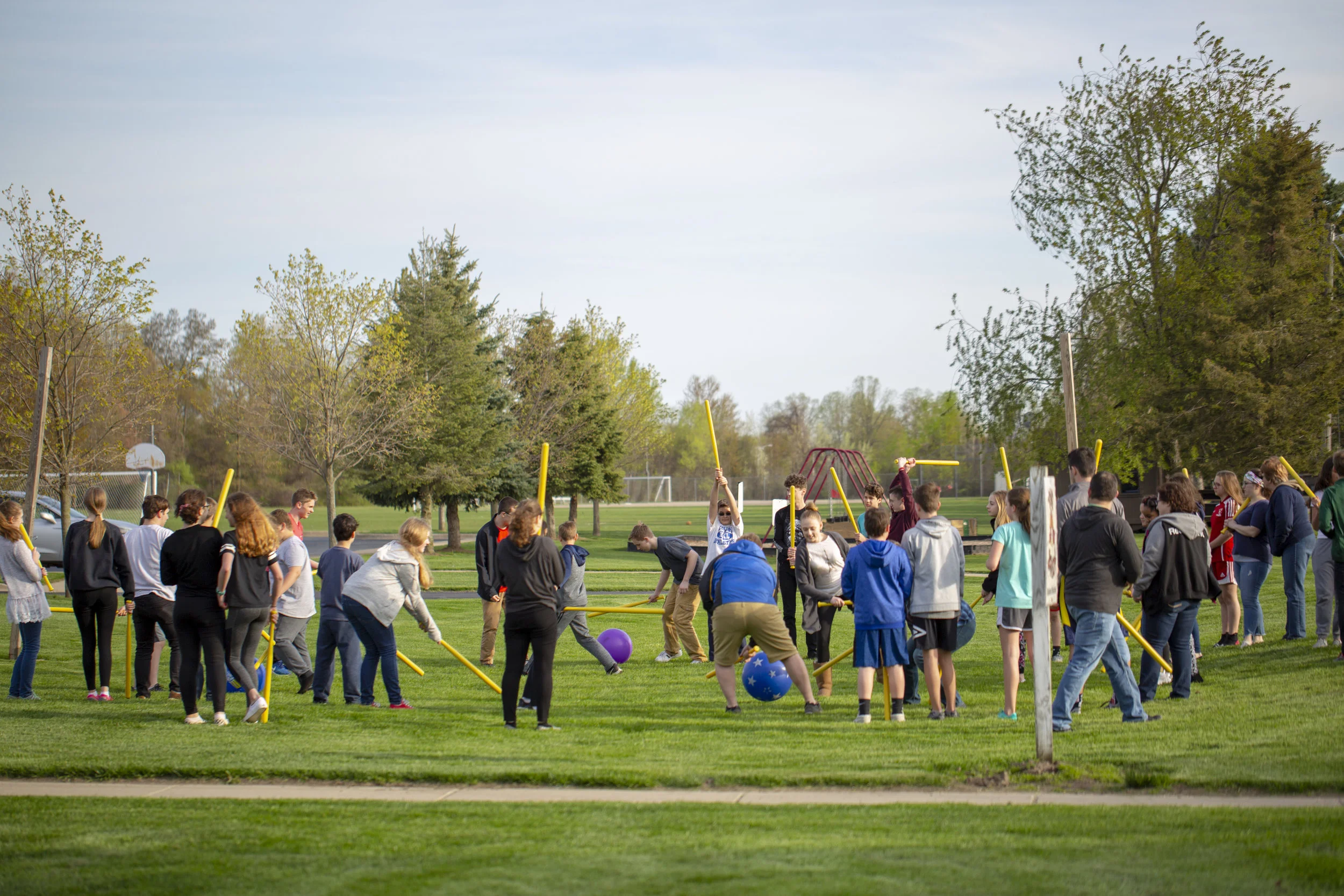 Calvary Students Fall Kickoff