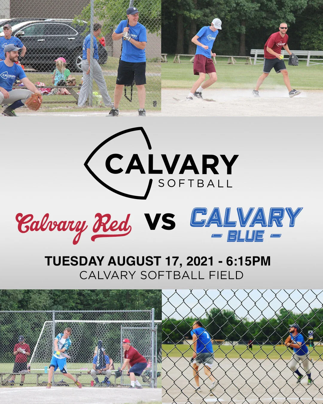 Calvary Red vs. Calvary Blue: Men's Softball