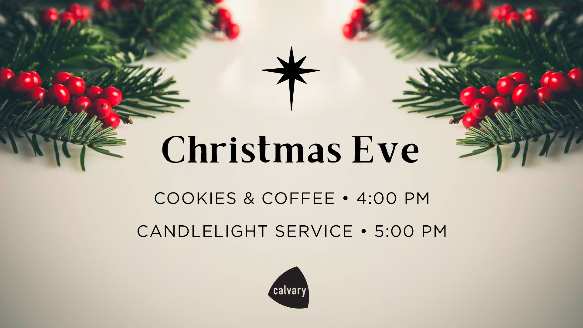 Christmas Eve At Calvary