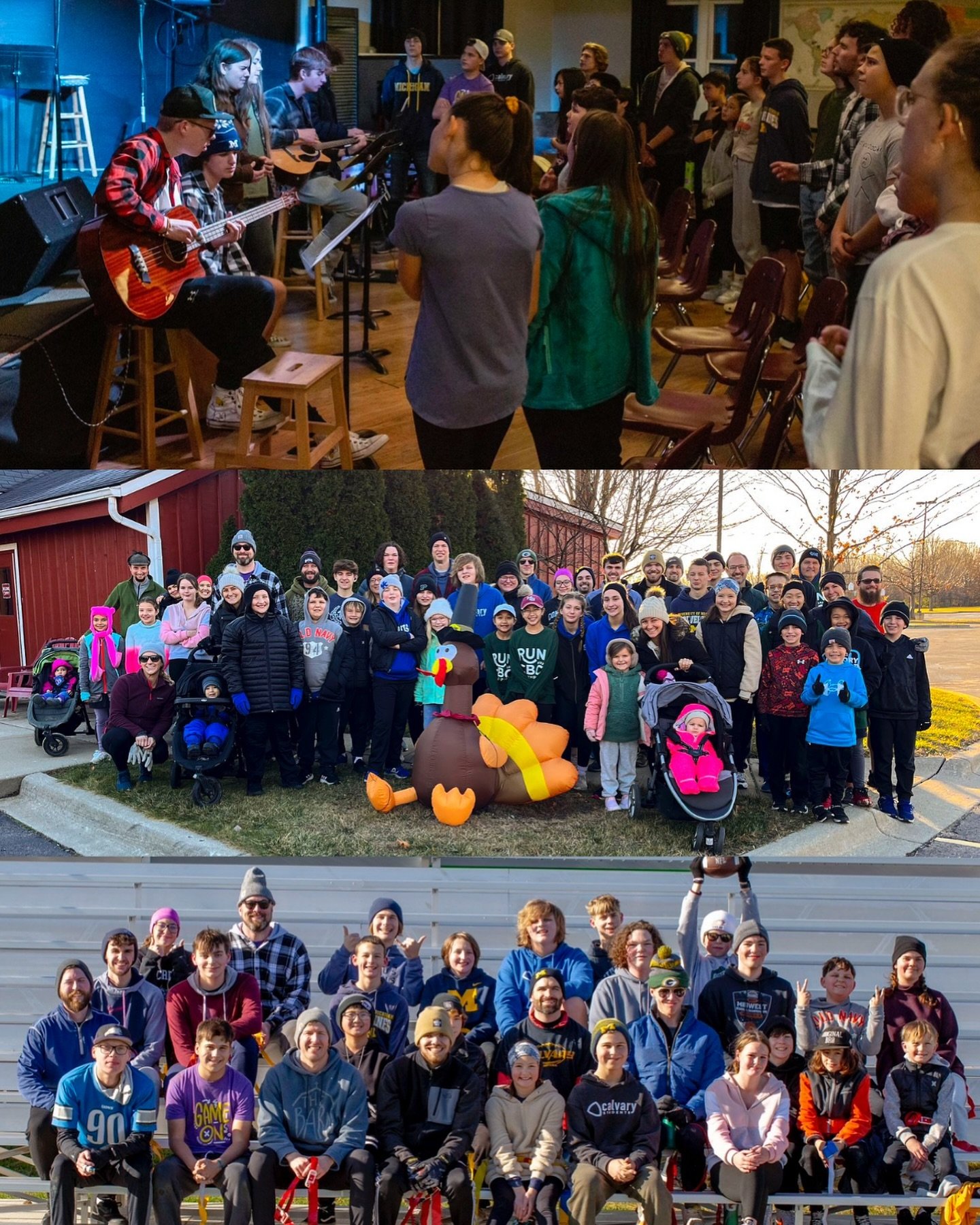 In town this week? Looking for something to do over break? Join us for Prayer, Praise, &amp; Pie on Wednesday Night, and Turkey Trot/Turkey Bowl on Friday morning!