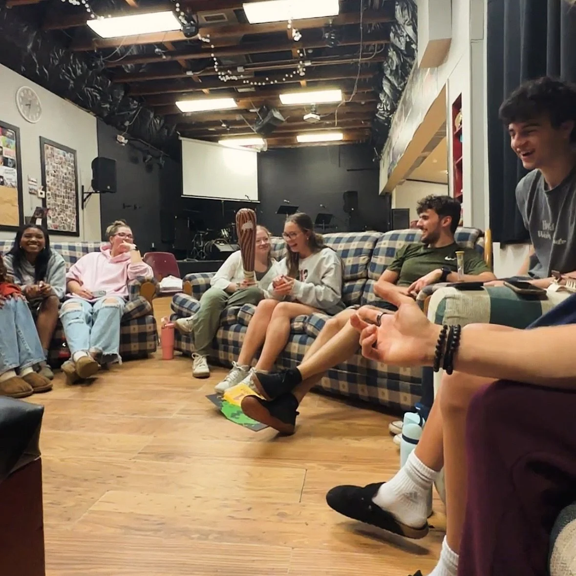 Calvary Young Adults is a ministry for young people ages 18-25 to connect and experience community  while growing in faith together. We meet weekly and follow an alternating pattern of in-depth Bible discussion and open topical discussions on hard qu