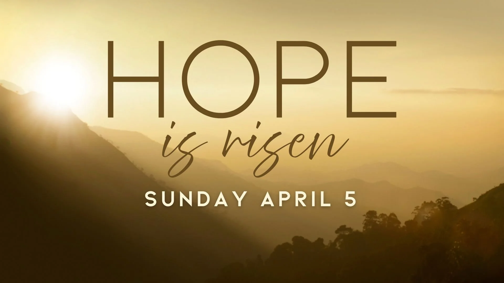 Hope Is Risen!