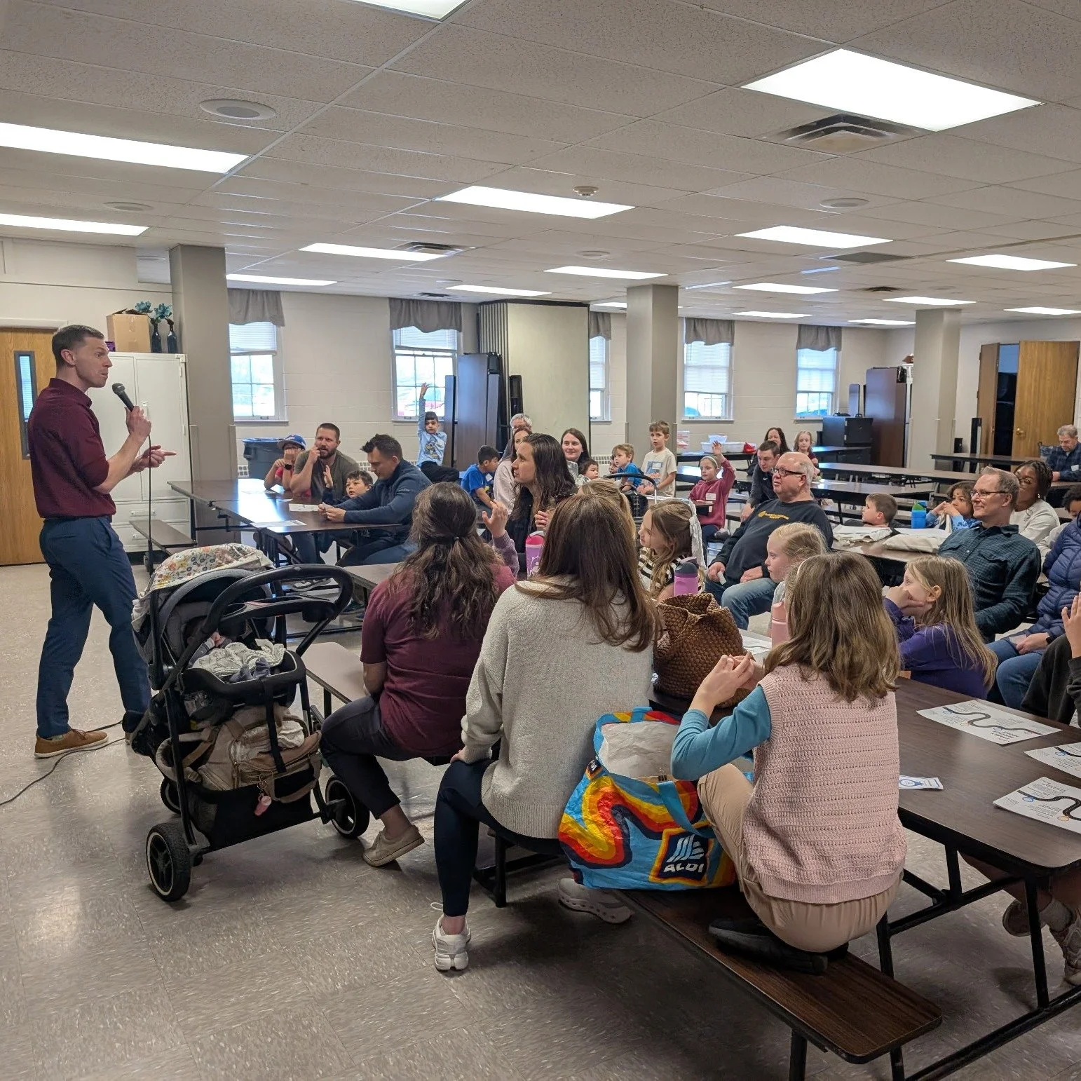 Last week our Calvary Kids hosted a special Family Night during our regular Wednesday night programming. Since all our Kids classes have spent the month of March learning about humble service: extending acts of kindness and service in the name of Jes