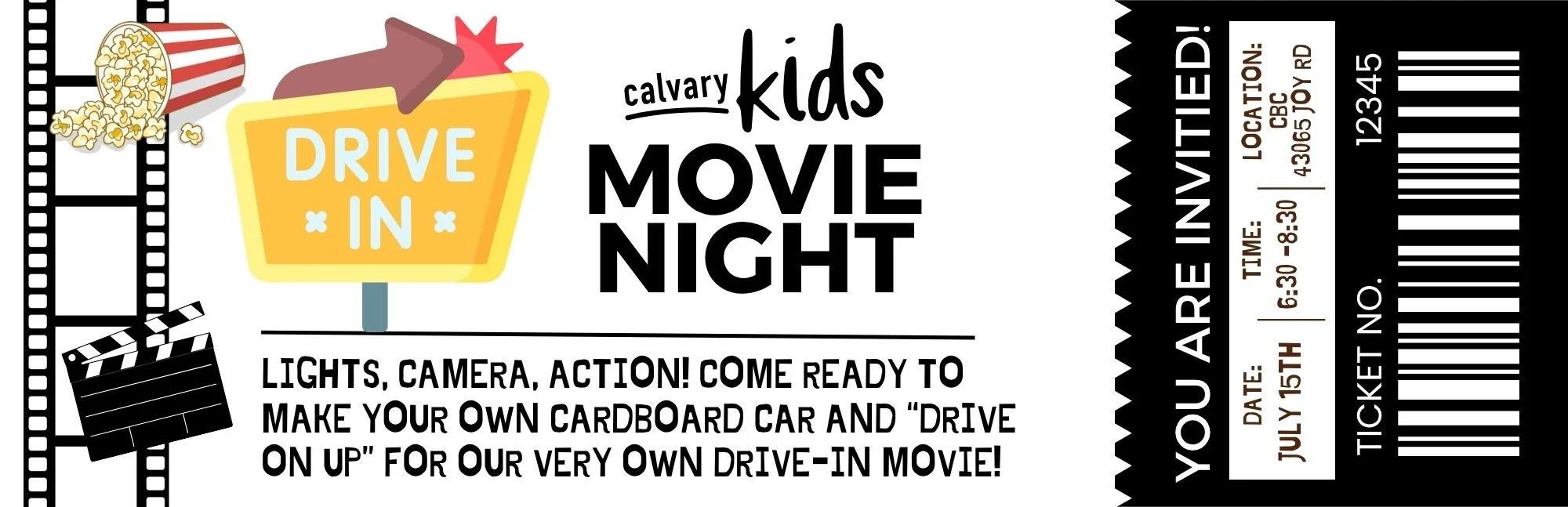 Calvary Kids Family Movie Night