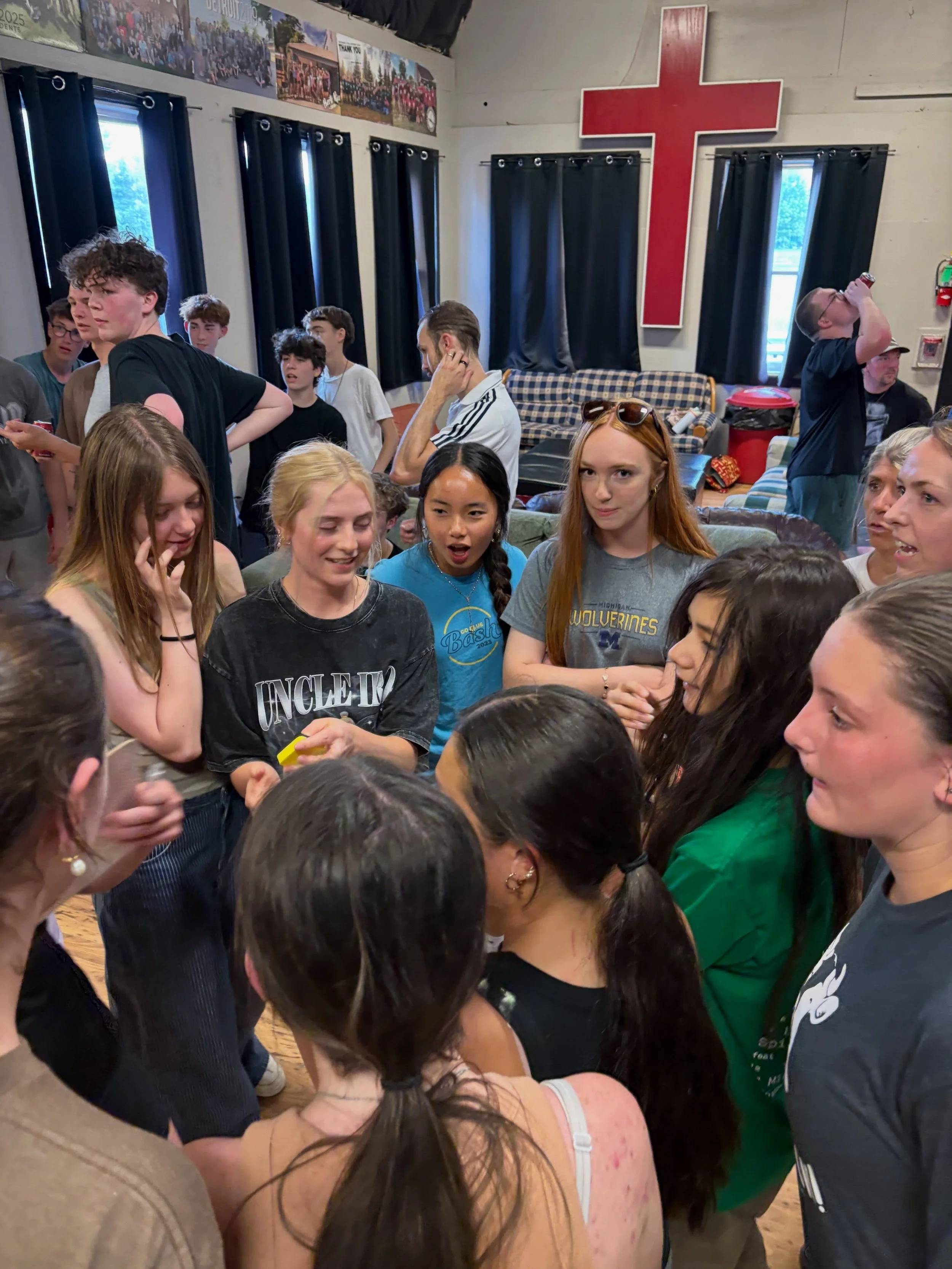 The HS Girls took the lead in our Summer Showdown by winning 12 rounds of Speed Pictionary in dominating fashion. The Middle School girls snagged two points by coming in second, gathering their first points of the summer and catapulting them past the
