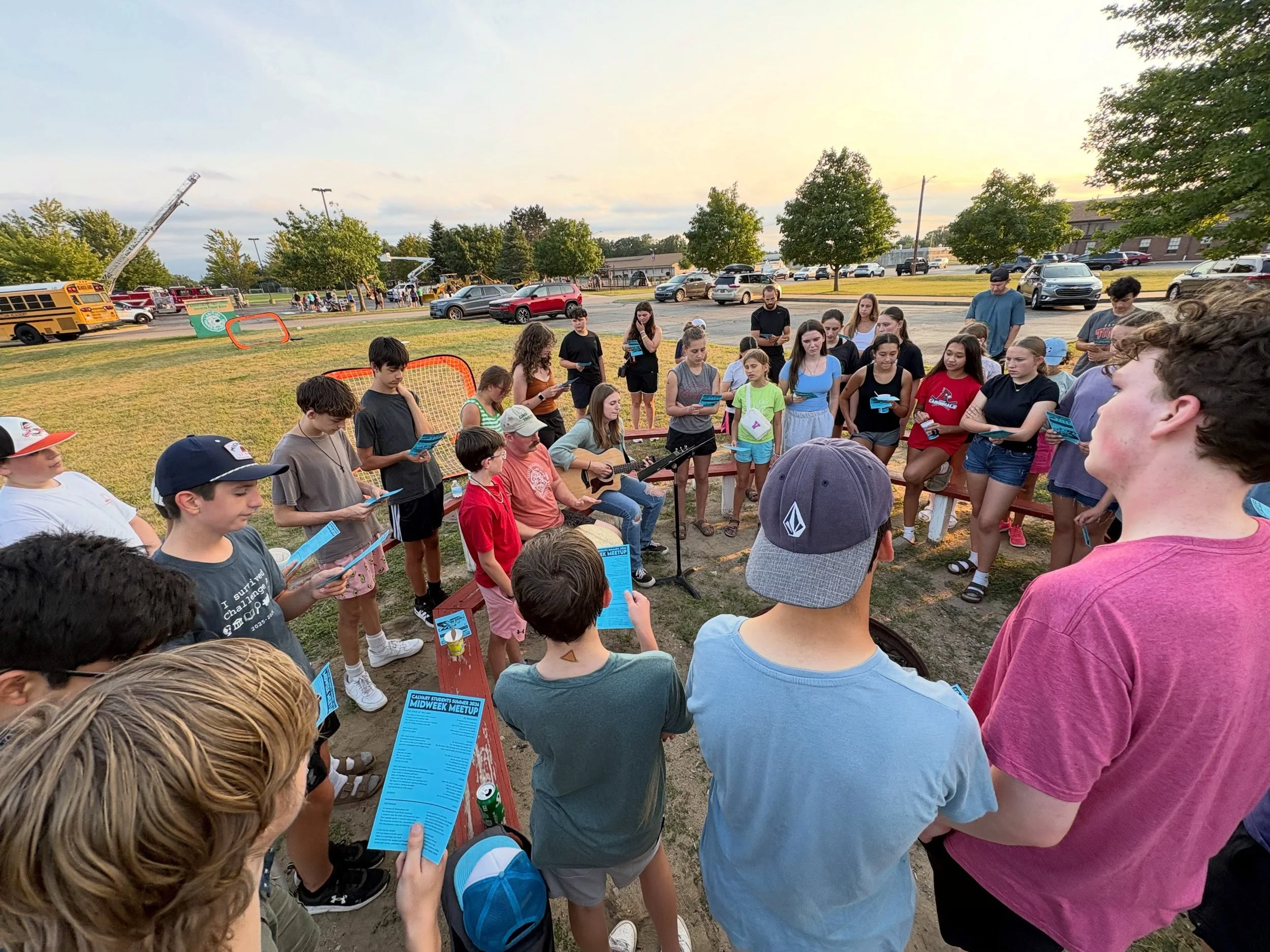 As your Fall calendar starts to fill up with games, recitals, concerts, and more we want to know what you&rsquo;re up to so we can support each other in the passions, talents, and interests God has given us. Visit cbcjoy.org/BeThere to share a single