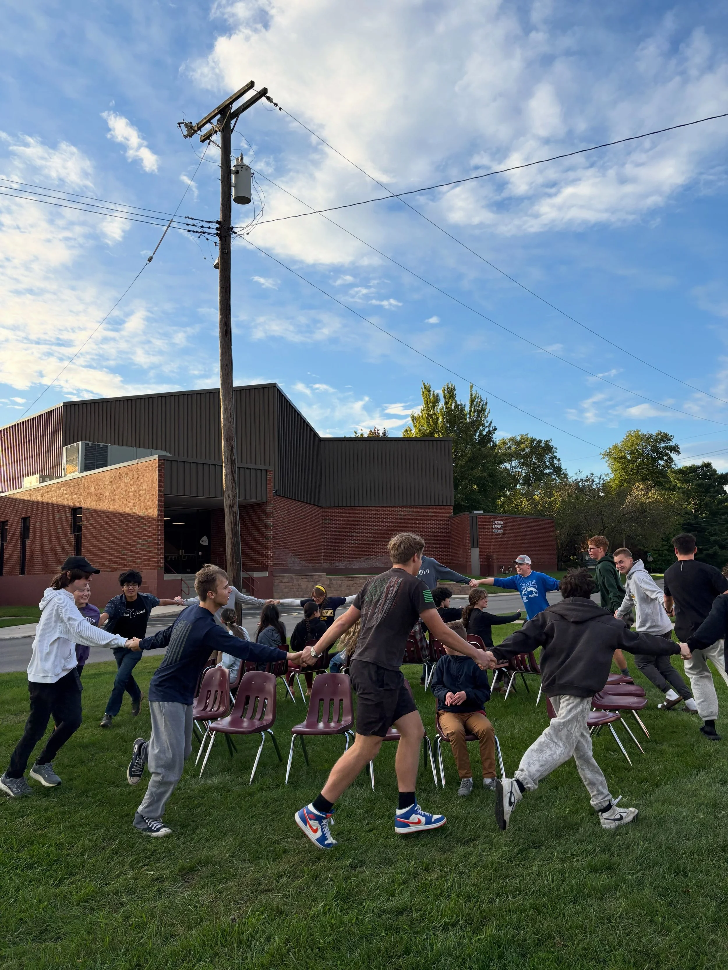We&rsquo;re just ONE WEEK away from Blackout! Who are you inviting? Next Saturday 7:30-10:15 at the Barn &bull; 100% FREE! S&rsquo;mores, music, glow games, and Capture the Flag!