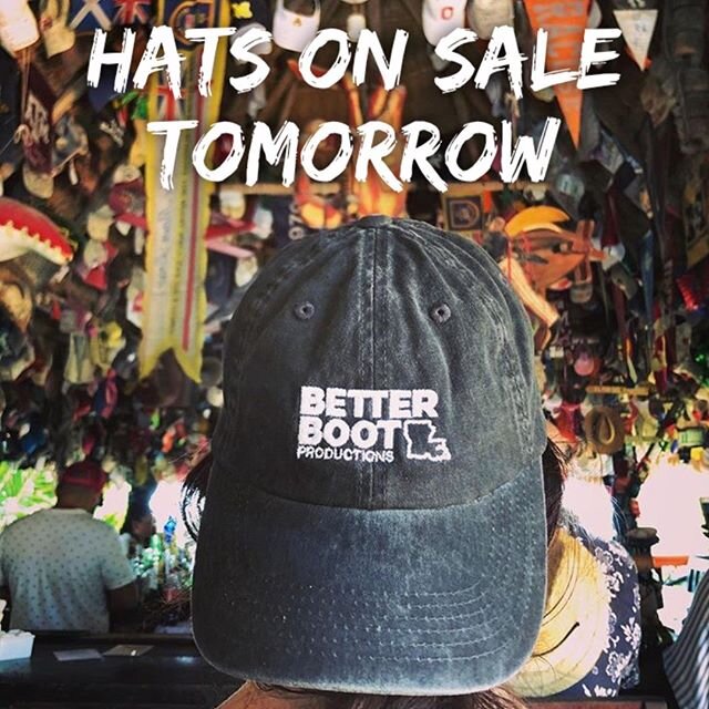Hat's will be back in stock at BetterBootProductions.com tomorrow. But we'll give you a chance to win one today. Like this status for a chance to win a free hat! #BetterBootProductions