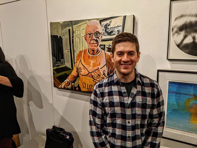 Honored to be participating in &quot;Rough Road Ahead&quot; Viridian's 30th International Juried Competition, Part II. #viridianartists #fineart #art #artopening #nyc