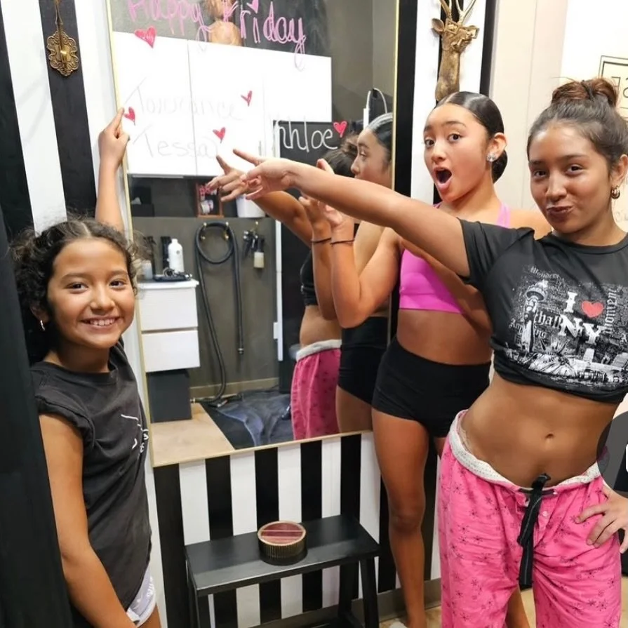 Triple threat coming to a dance comp near you. GLAZED and ready to sweep the stage ✨