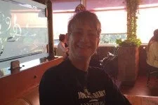 Lovely Linda, Morgan’s Mum who has breast cancer and the most cheerful spirit I have ever met.