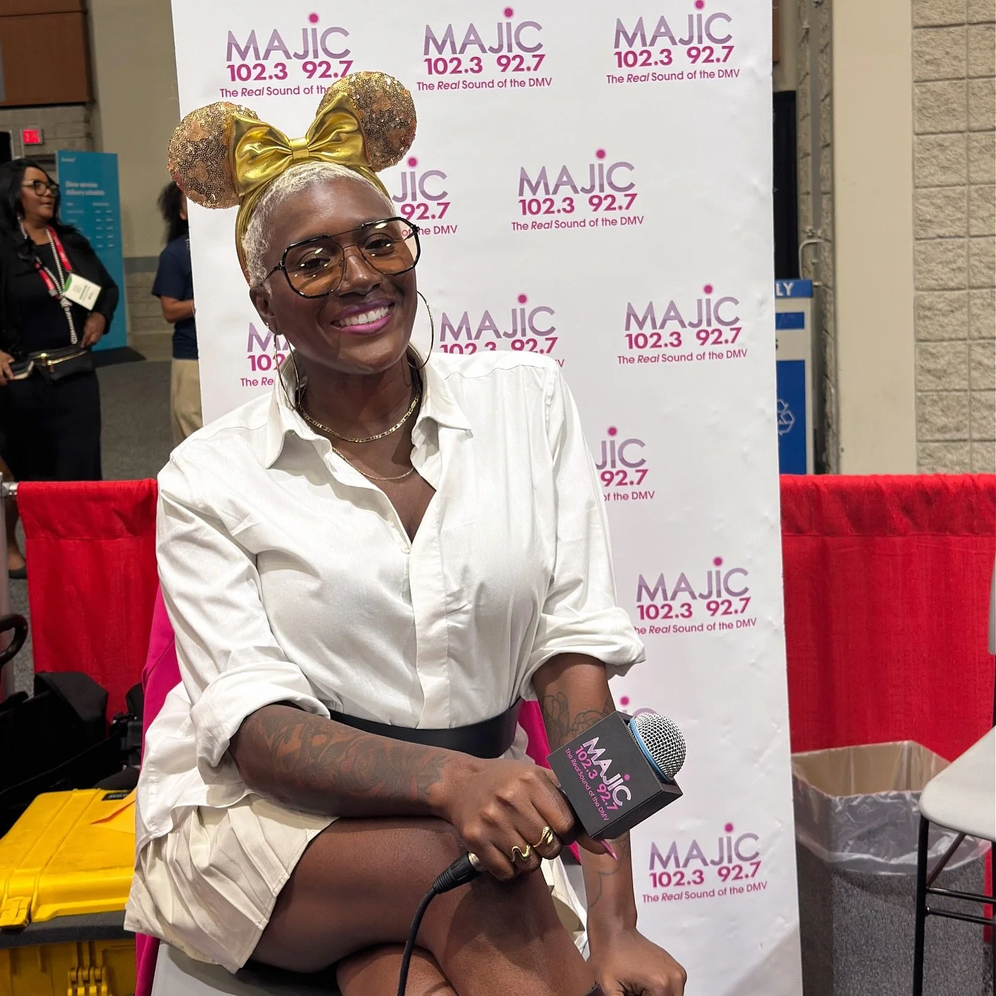 Doing what I love to do makes me happy 🩷🎤 #VJInTheMidday #CBCALC25
&bull;
&bull;
&bull;
📸 @sincerelyb_b