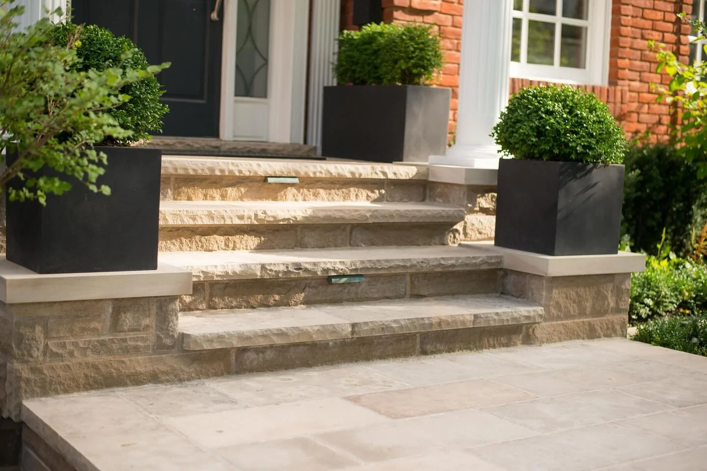 A Step Above.
Stone steps + pathways expertly crafted to provide smooth, functional transitions that lead the way.
Contact Us! 
Let’s take your landscape to a new level.🔥
… 
#HollanderLandscaping #Toronto #Etobicoke #OutdoorOasis #Des