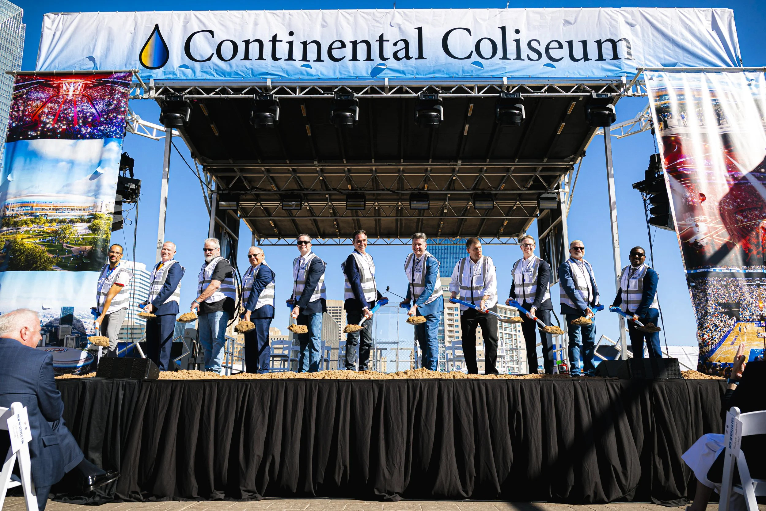 Ground Broken for OKC NBA Arena