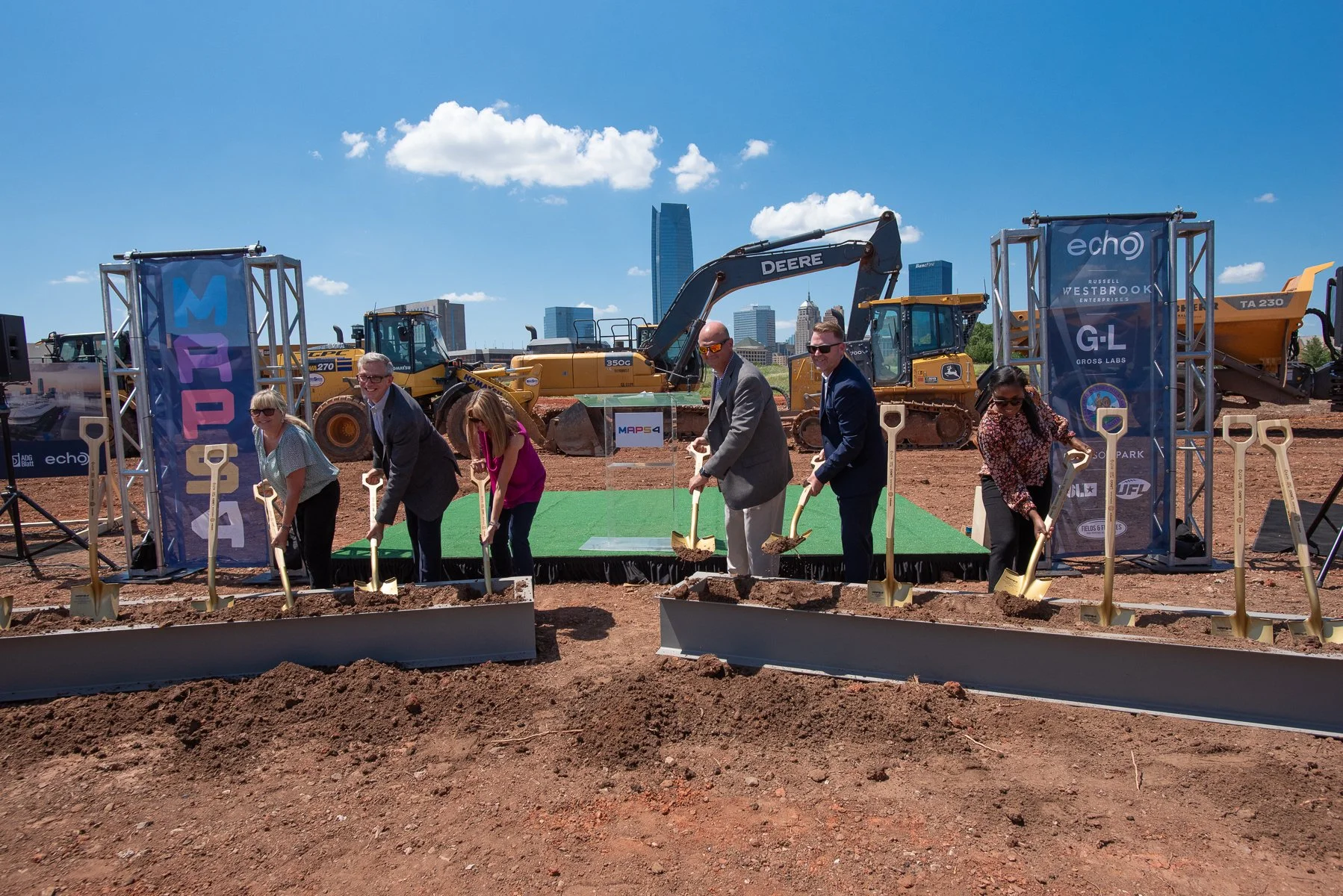 Construction Begins on New MAPS 4 Multipurpose Stadium