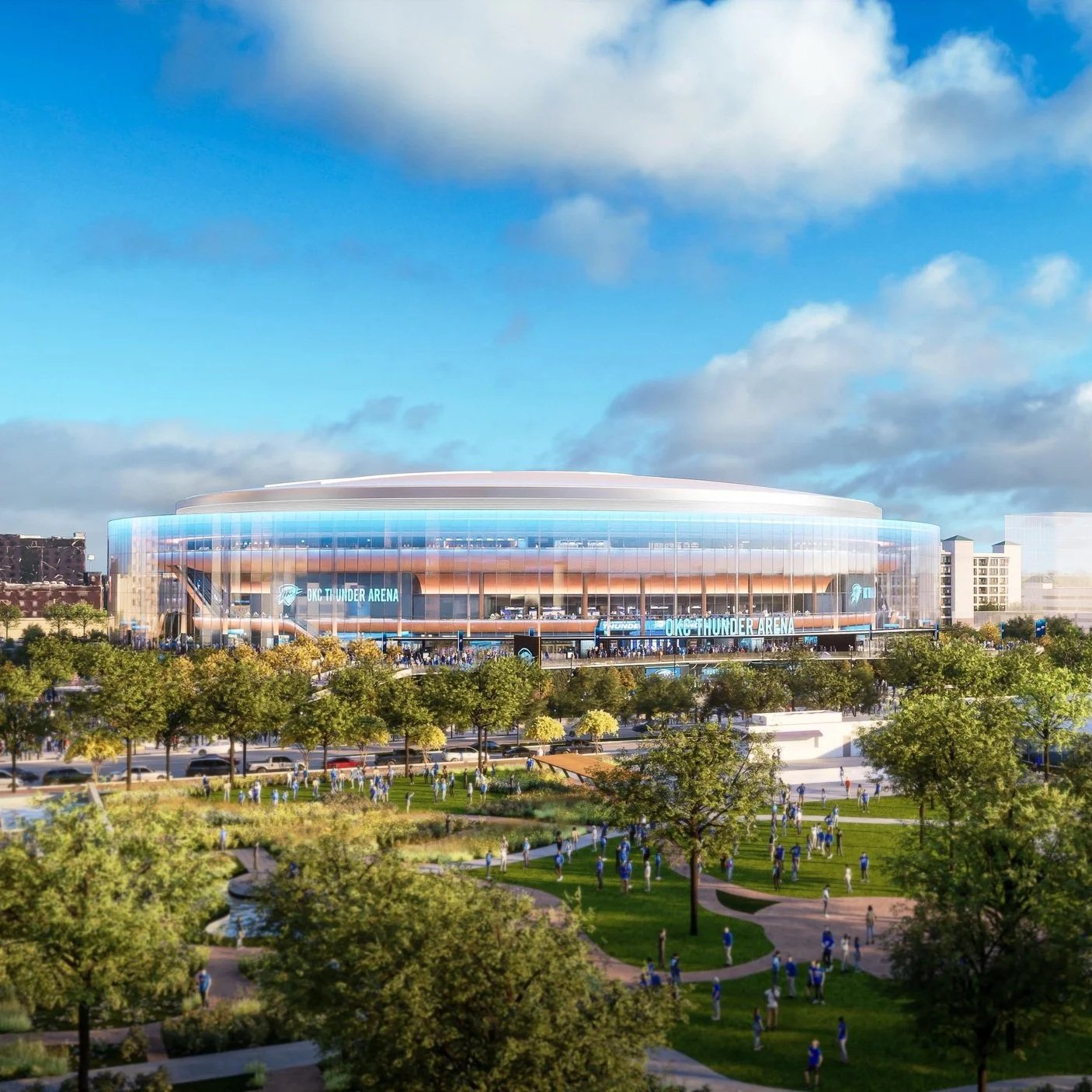 a render of the Continental Coliseum