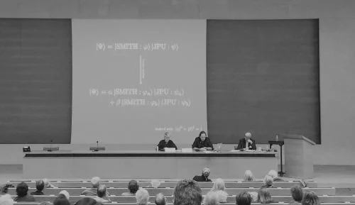 Photo : SMITH & JP Uzan, Collège de France, Septembre 2017