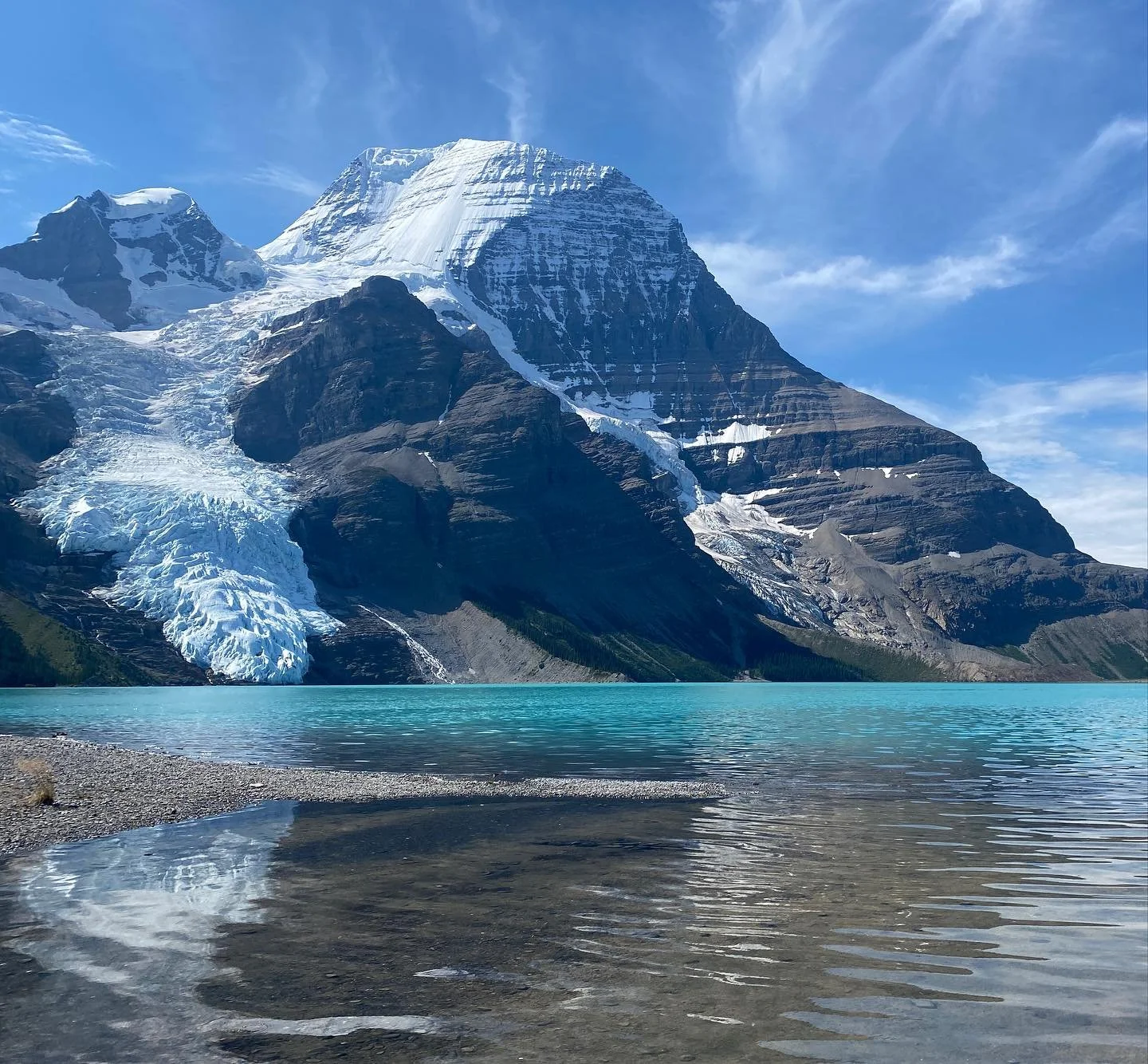 I got last-minute reservations for the Berg Lake Trail last week. 

With barely 24 hours to plan and prep, I did forget a few things - my sketchbook and a cable to connect my phone to my power bank (thank you to the kind hiker at our first campground