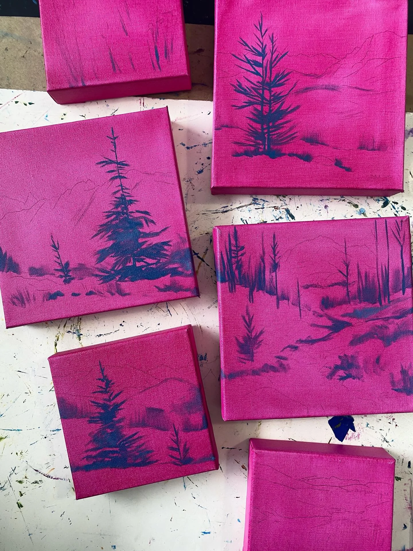 I&rsquo;m super excited to be starting a new collection inspired by Sunshine Meadows and Healy Pass in Banff. 

I hiked there for the first time last summer, and I&rsquo;ve been reliving the moments as I go through my hundreds of reference photos. 

