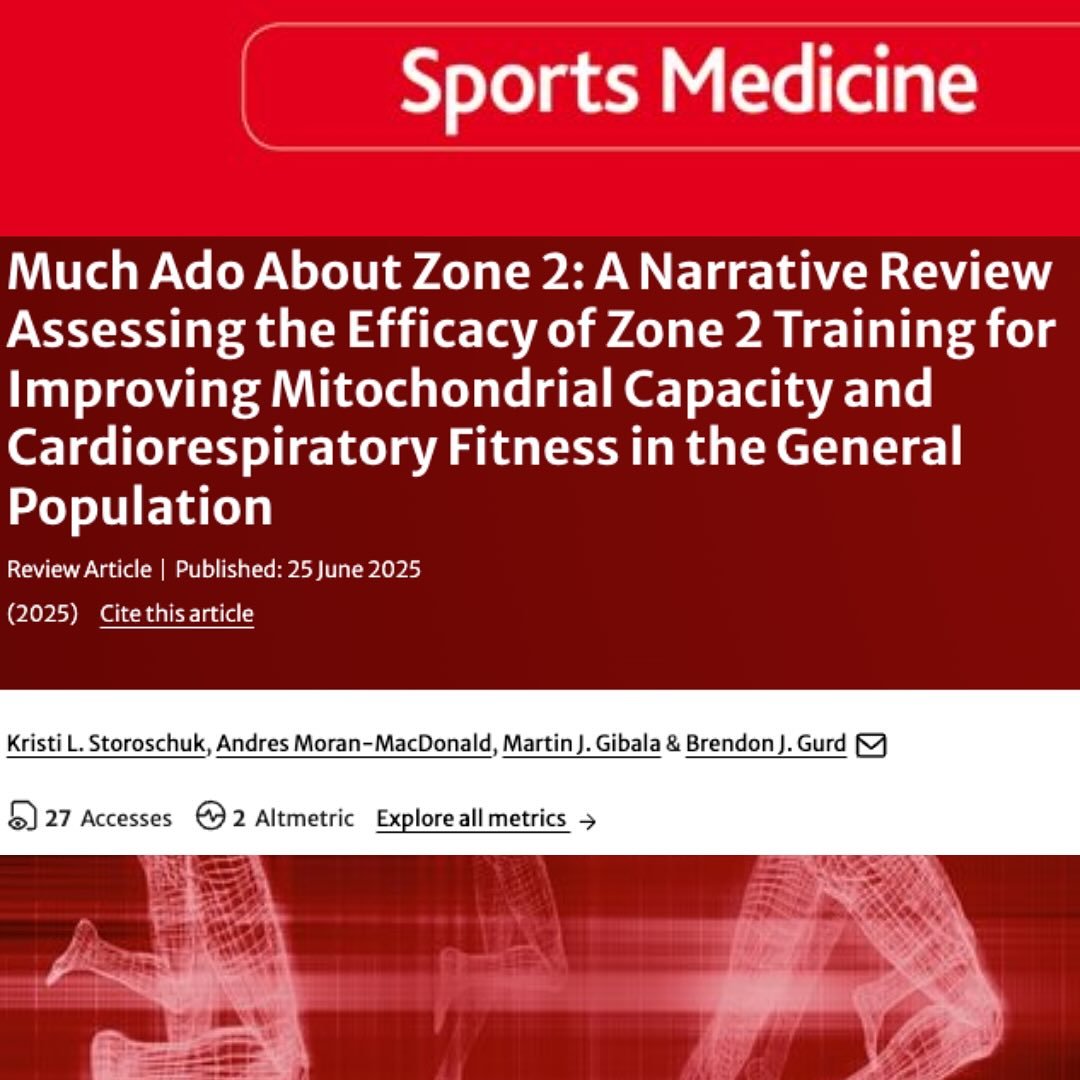 It&rsquo;s out!!! I am so excited to share our recent publication addressing claims and strongly held beliefs on Zone 2 training.

*Swipe over to see some of the claims you&rsquo;ll find with a quick google search* 

*Keep swiping for the story line*